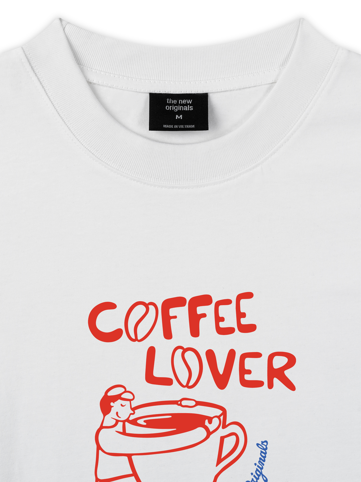Áo Thun Relaxed Fit Coffee Lover Club