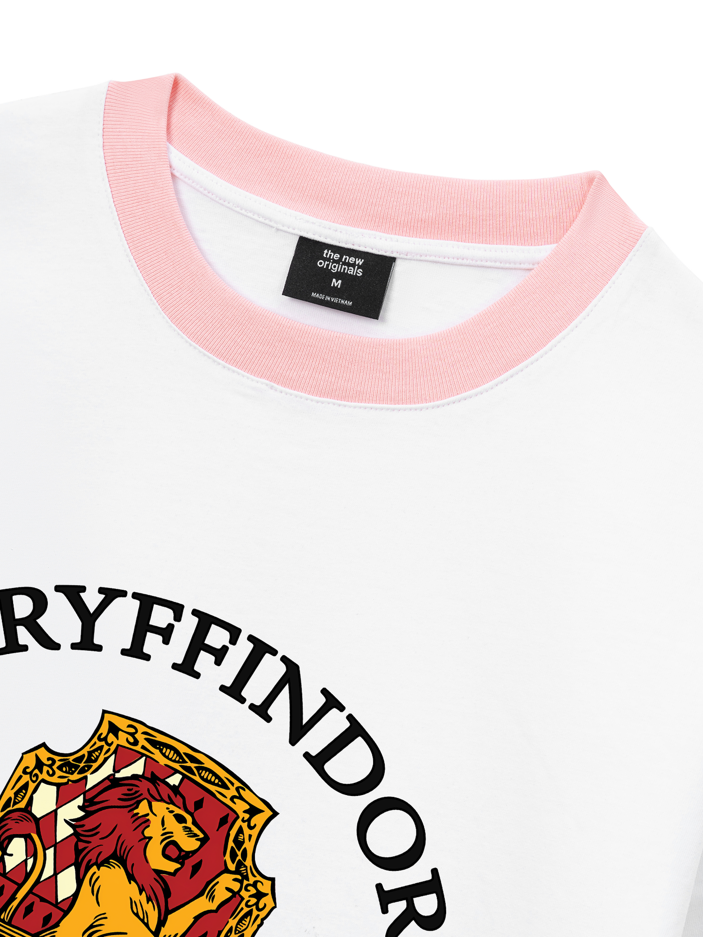 Áo Thun Ringer Relaxed Fit Harry Potter Vintage  Gryffindor