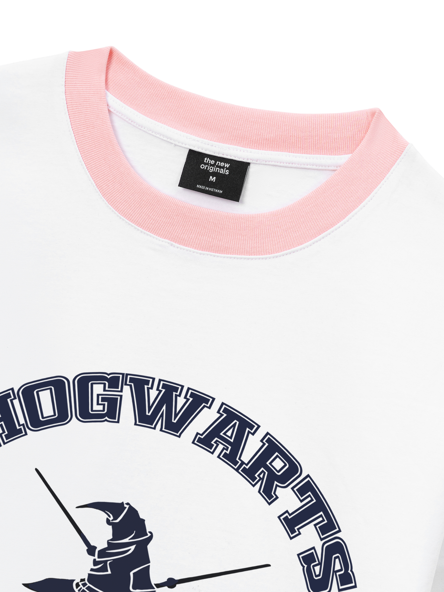 Áo Thun Ringer Relaxed Fit Harry Potter Hogwarts