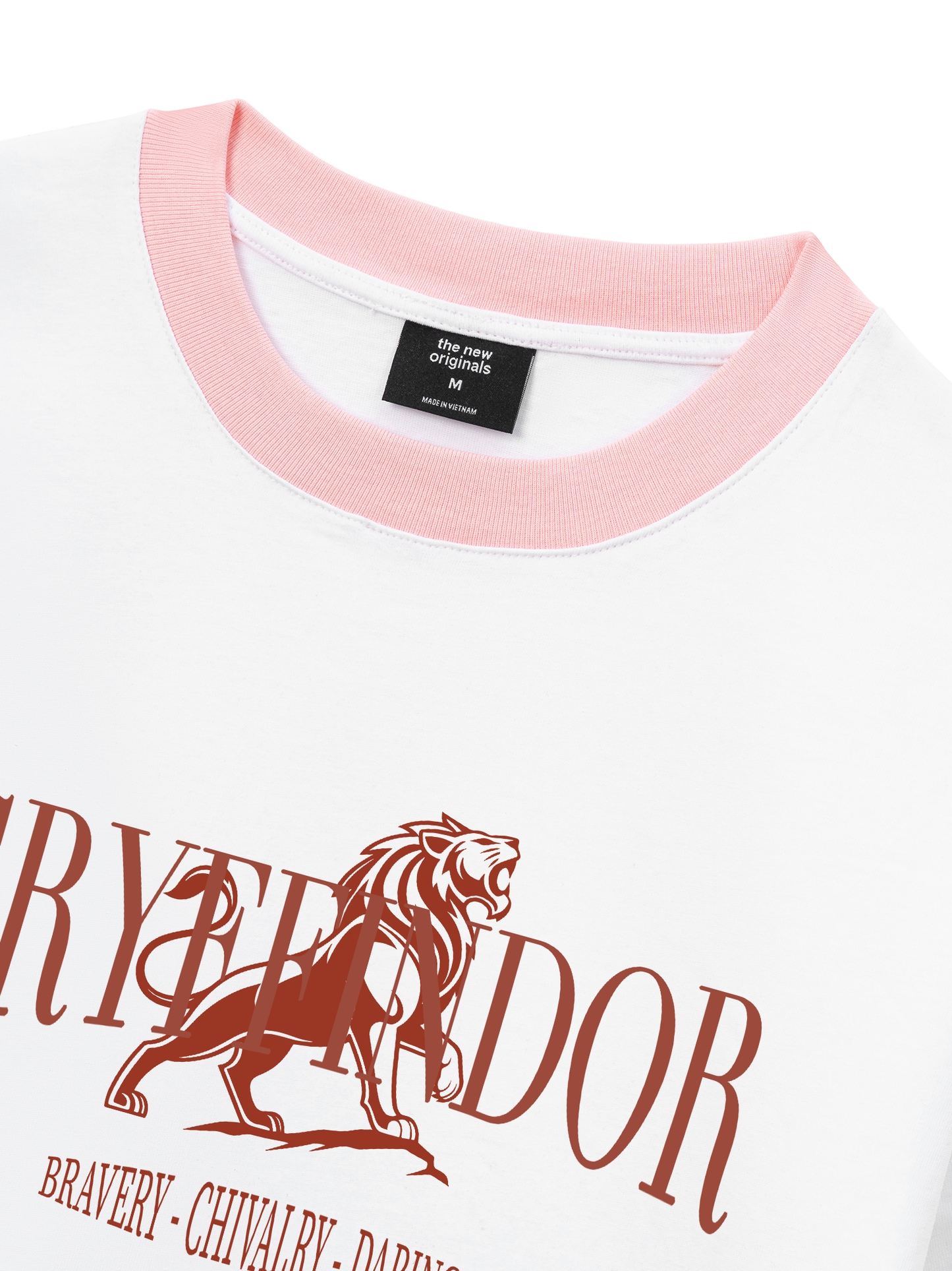 Áo Thun Ringer Relaxed Fit Harry Potter Gryffindor