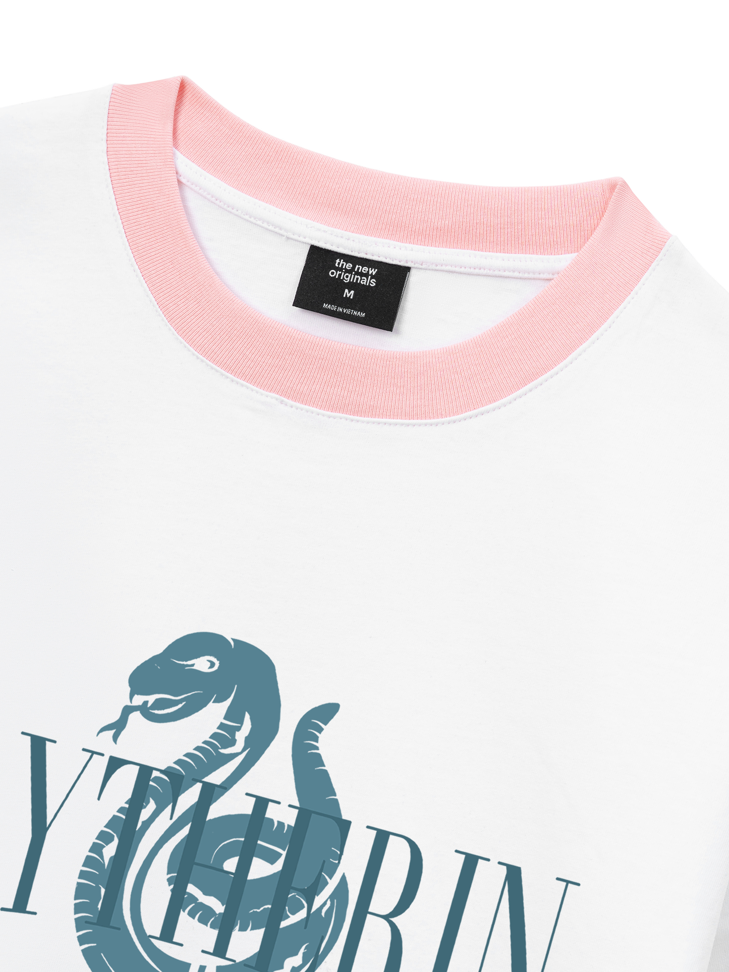 Áo Thun Ringer Relaxed Fit Harry Potter Sytherin