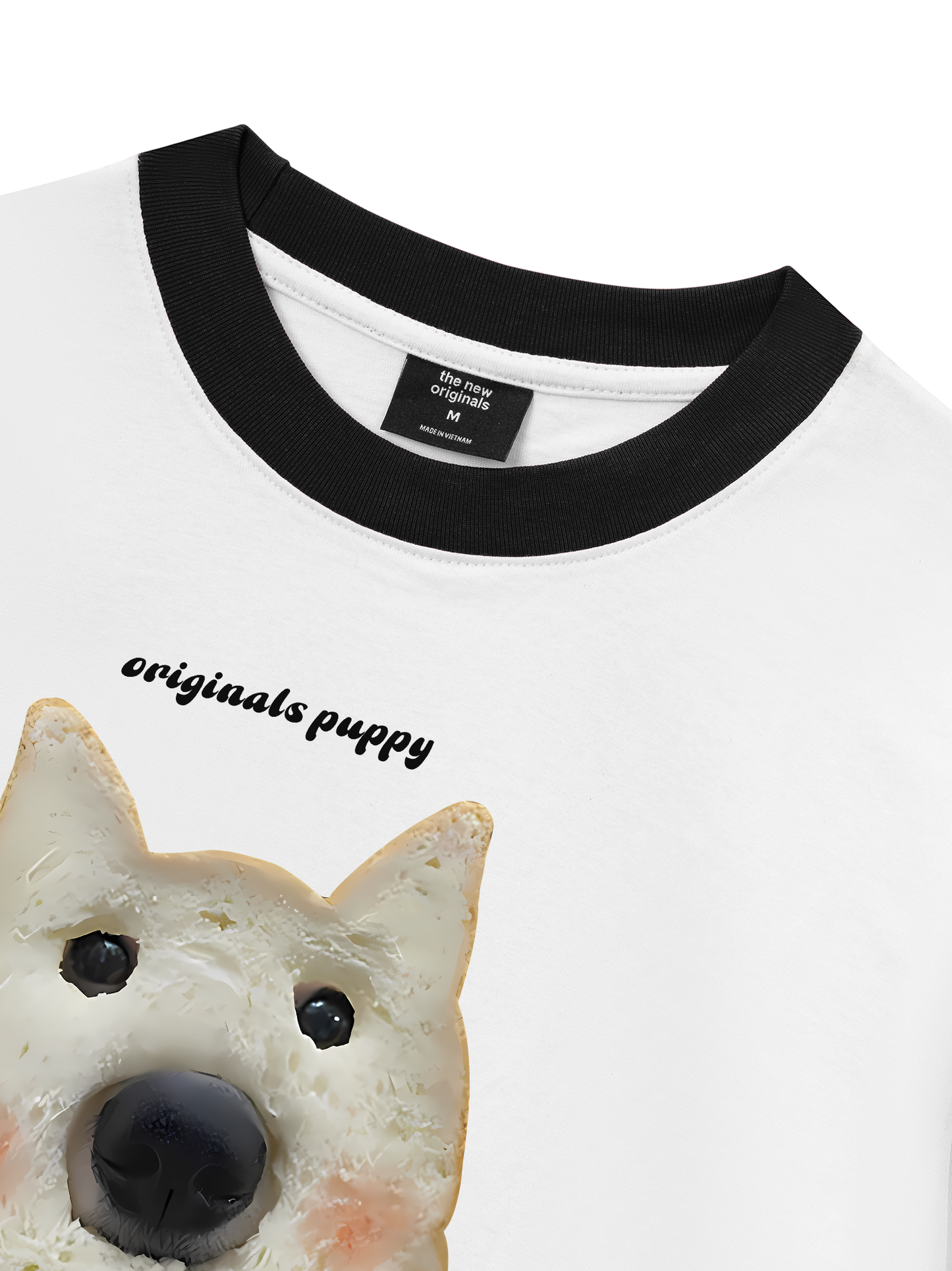Áo Thun Ringer Relaxed Fit Sweet Pastry Orginals Puppy
