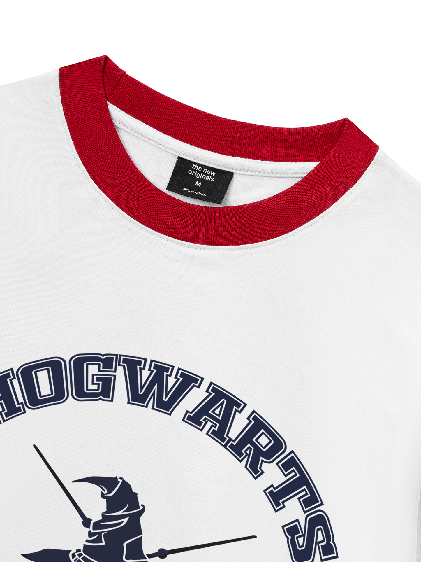 Áo Thun Ringer Relaxed Fit Harry Potter Hogwarts
