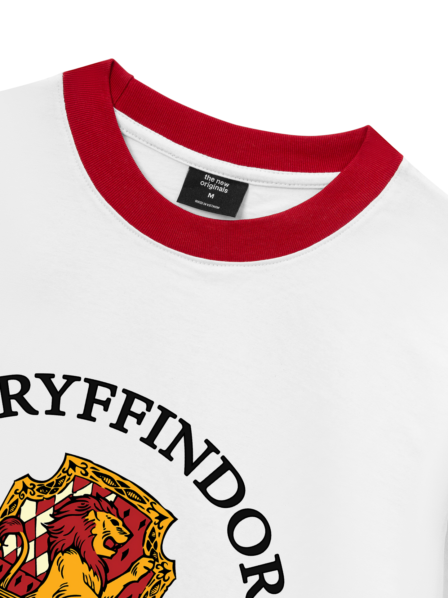 Áo Thun Ringer Relaxed Fit Harry Potter Vintage  Gryffindor