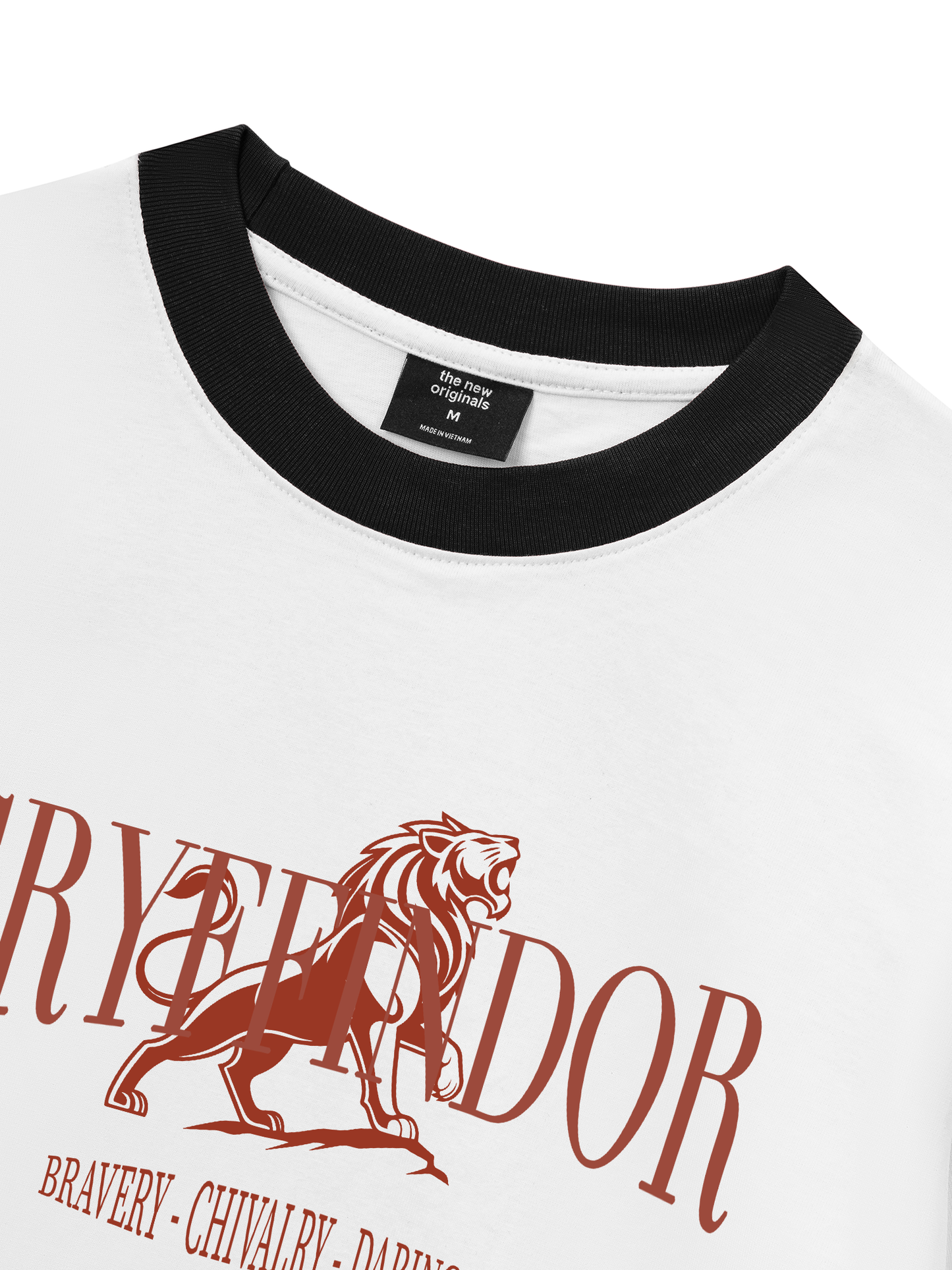 Áo Thun Ringer Relaxed Fit Harry Potter Gryffindor