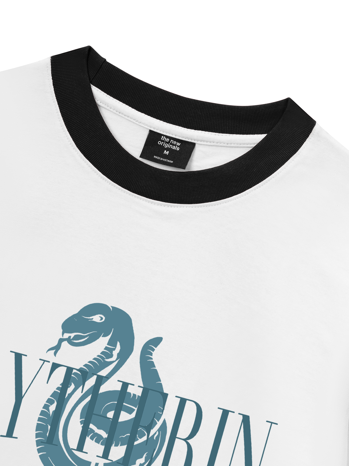 Áo Thun Ringer Relaxed Fit Harry Potter Sytherin