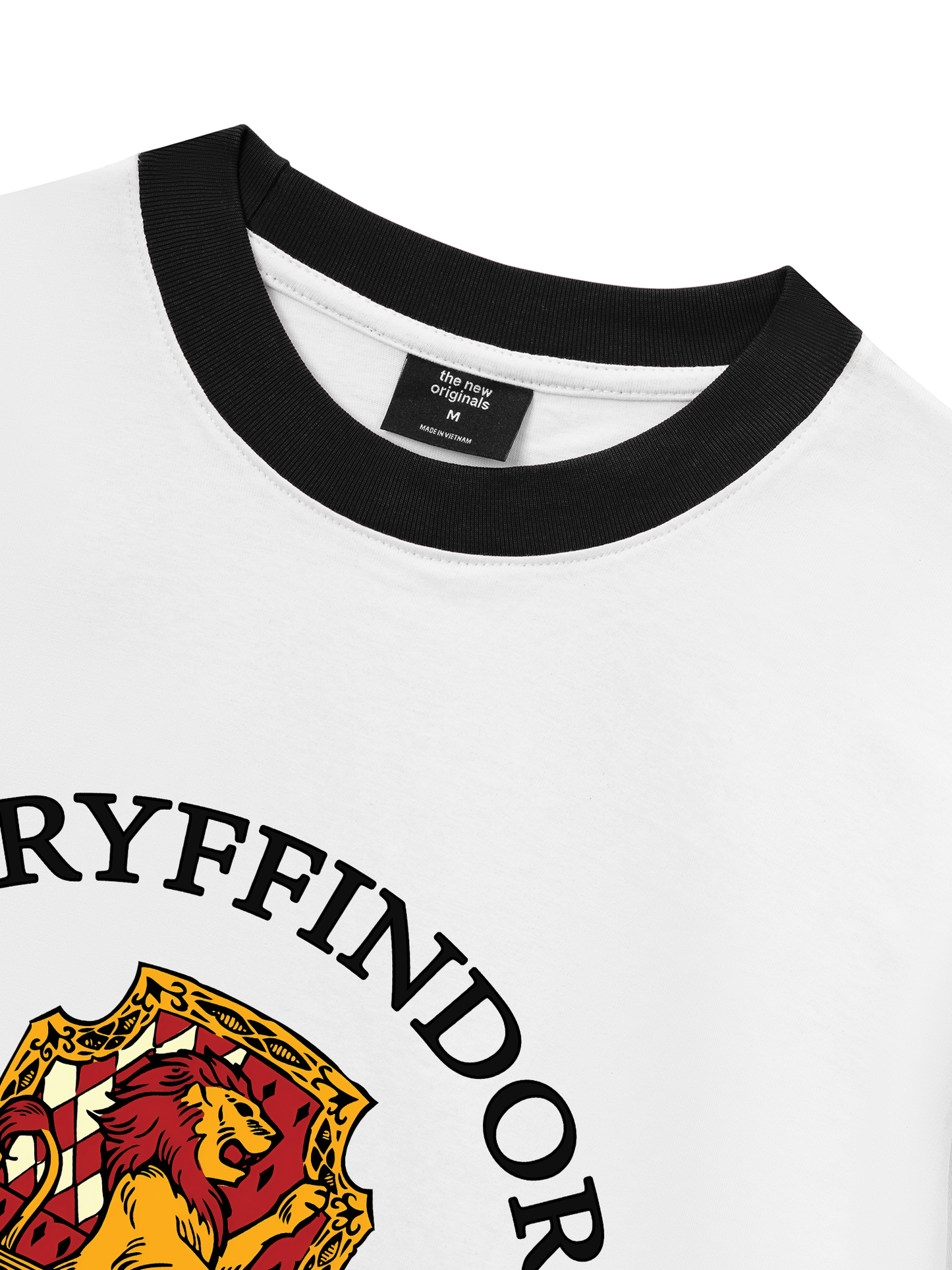 Áo Thun Ringer Relaxed Fit Harry Potter Vintage  Gryffindor