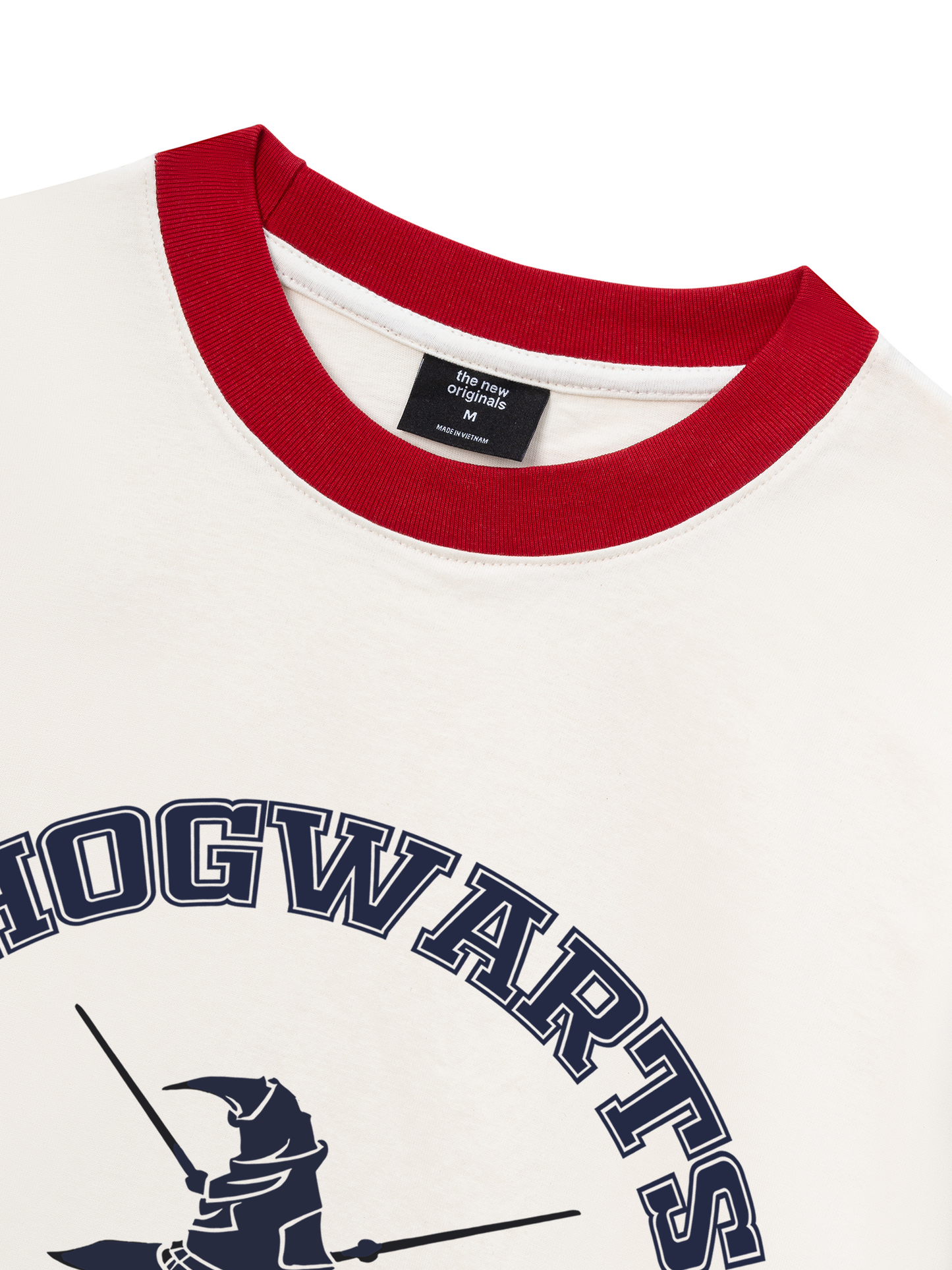 Áo Thun Ringer Relaxed Fit Harry Potter Hogwarts