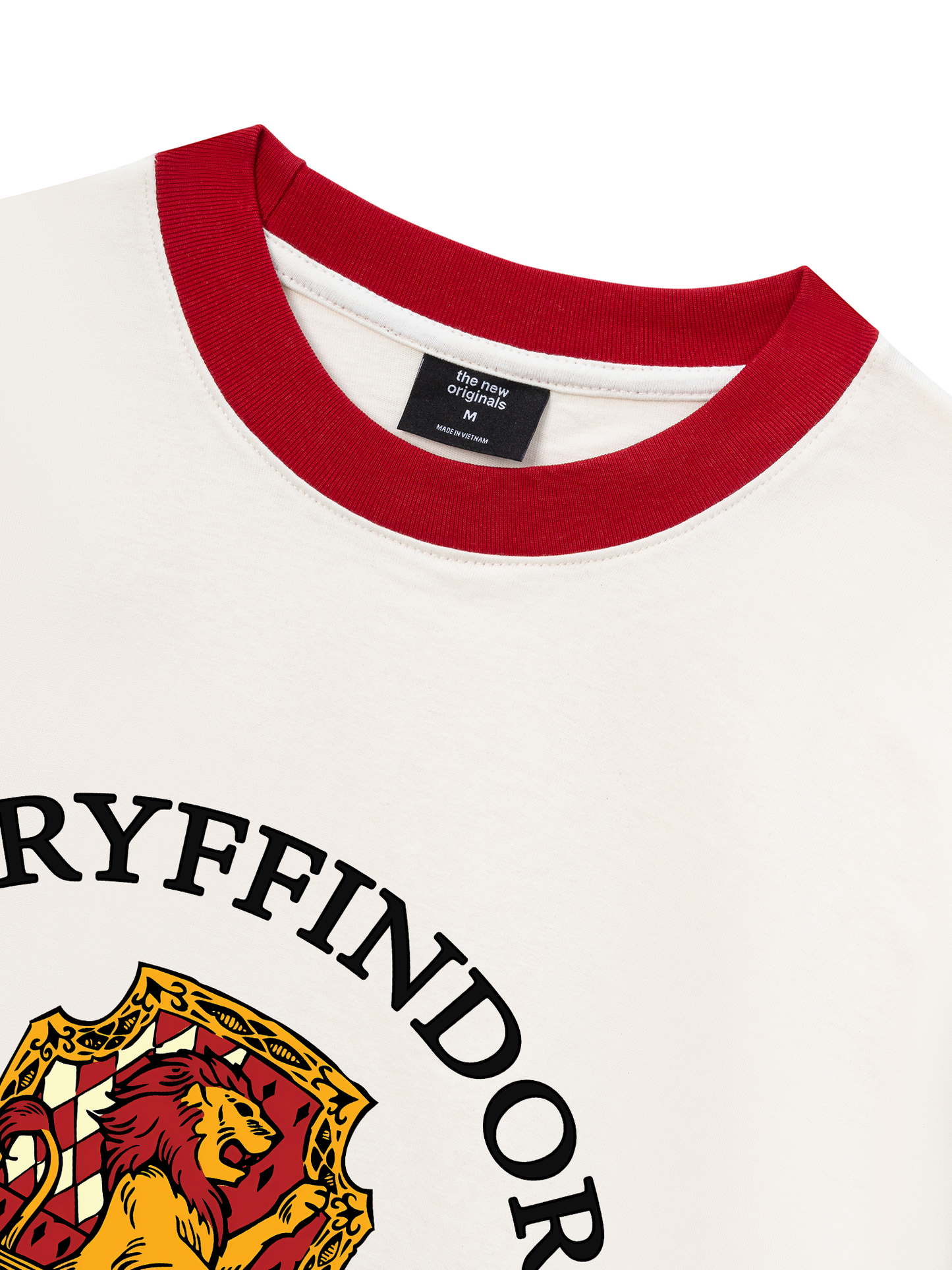 Áo Thun Ringer Relaxed Fit Harry Potter Vintage  Gryffindor
