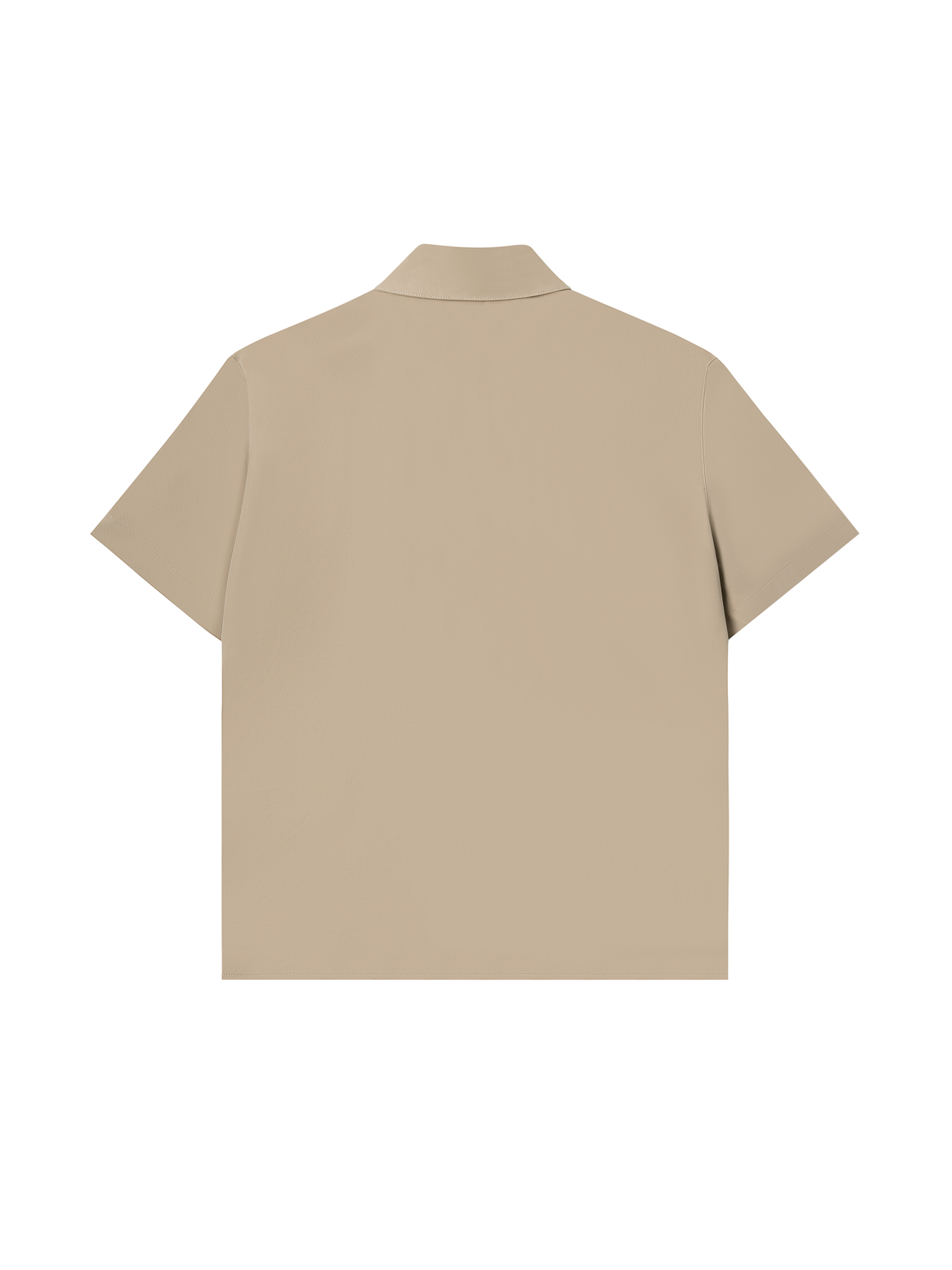 Áo Sơ Mi Kaki Boxy Ngắn Tay Basic Originals Logo