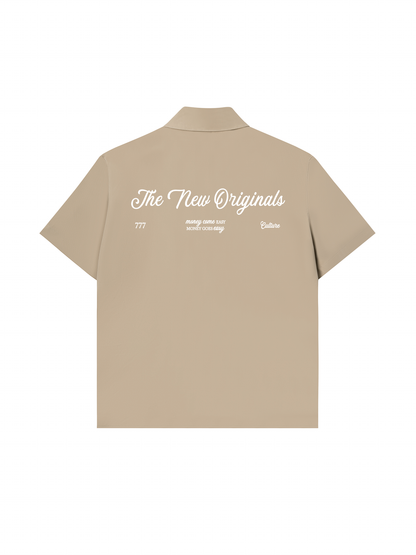 Áo Sơ Mi Kaki Boxy Ngắn Tay The New Originals Culture