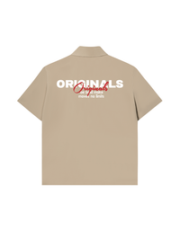 Áo Sơ Mi Kaki Boxy Ngắn Tay The New Orginals Quality