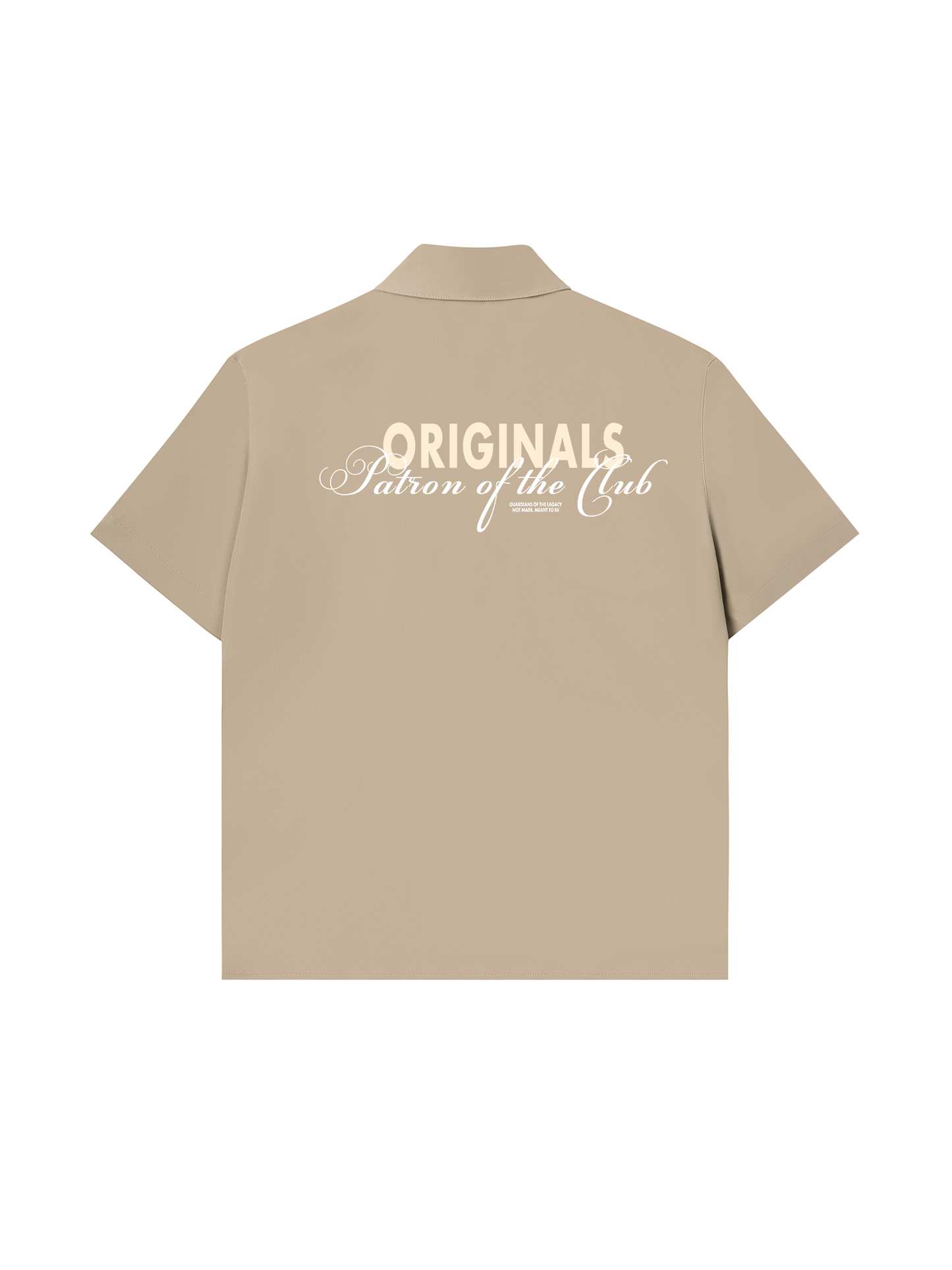 Áo Sơ Mi Kaki Boxy Ngắn Tay Originals Patron Of The Club