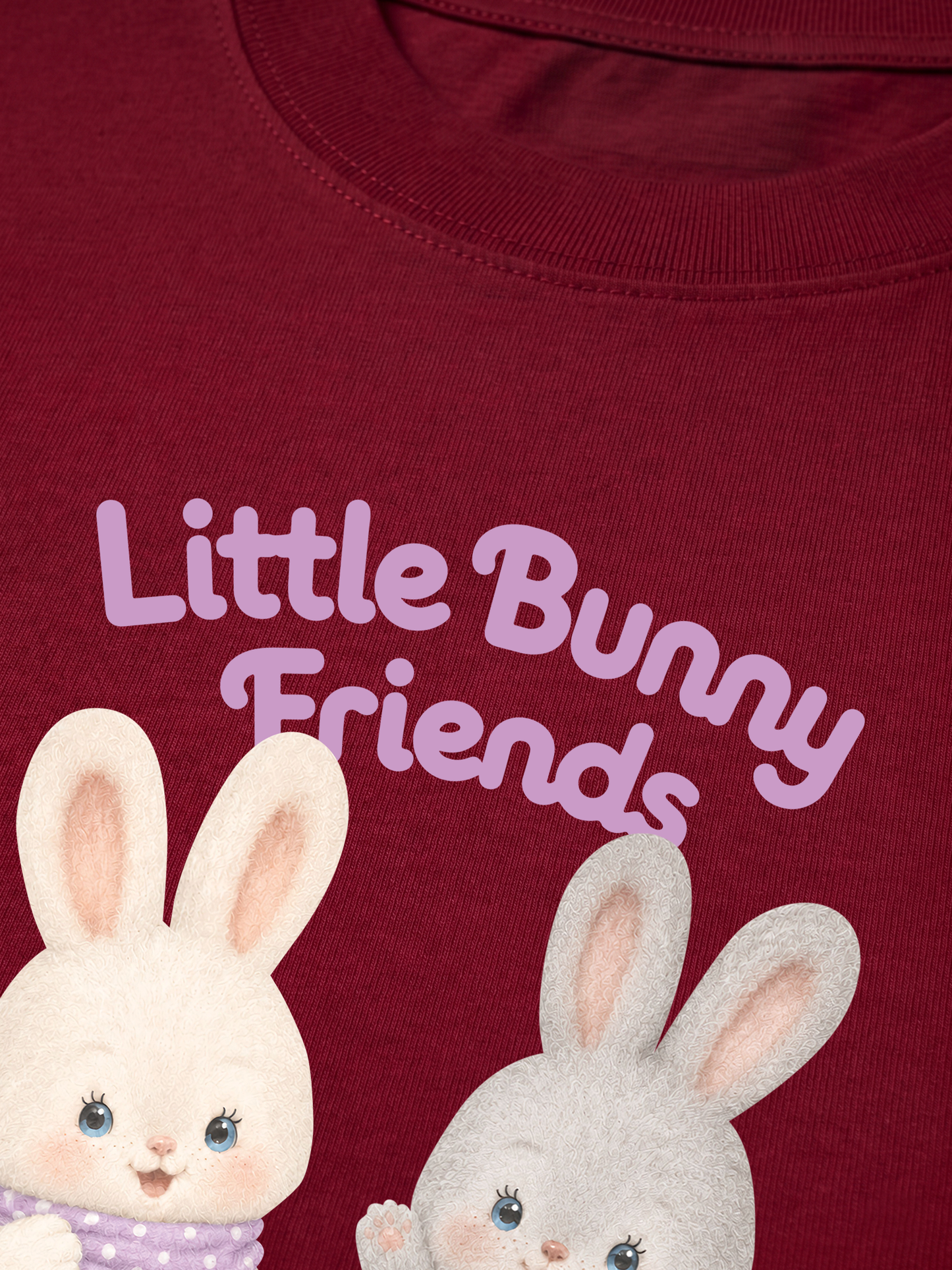 Áo Thun Relaxed Fit Little Bunny Friends