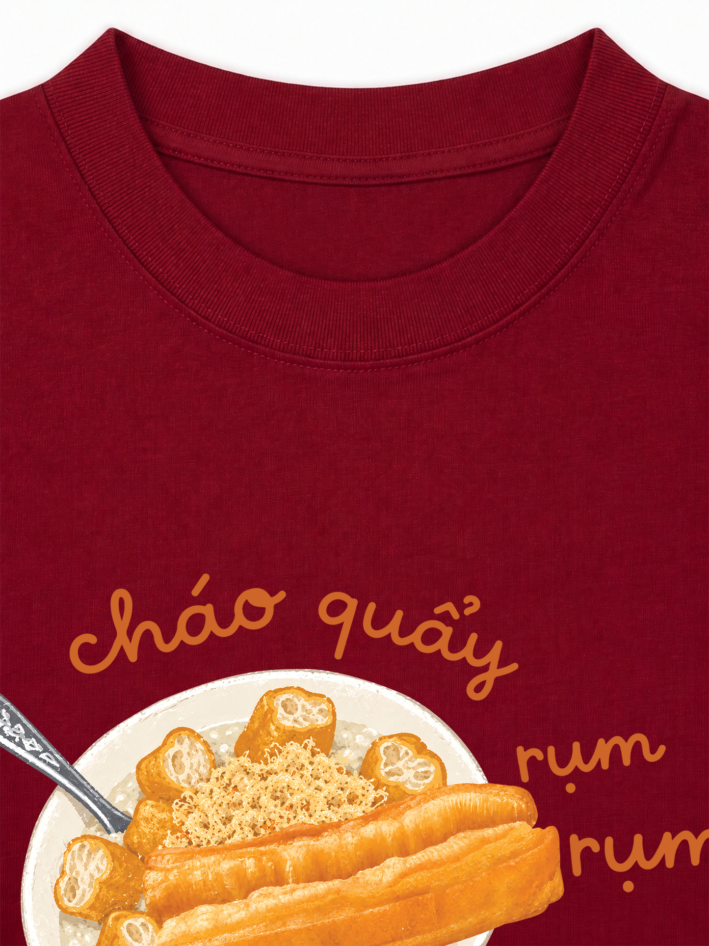 Áo Thun Relaxed Fit Cháo Quẩy