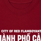 Áo Thun Relaxed Fit City Of Red Flamboyant