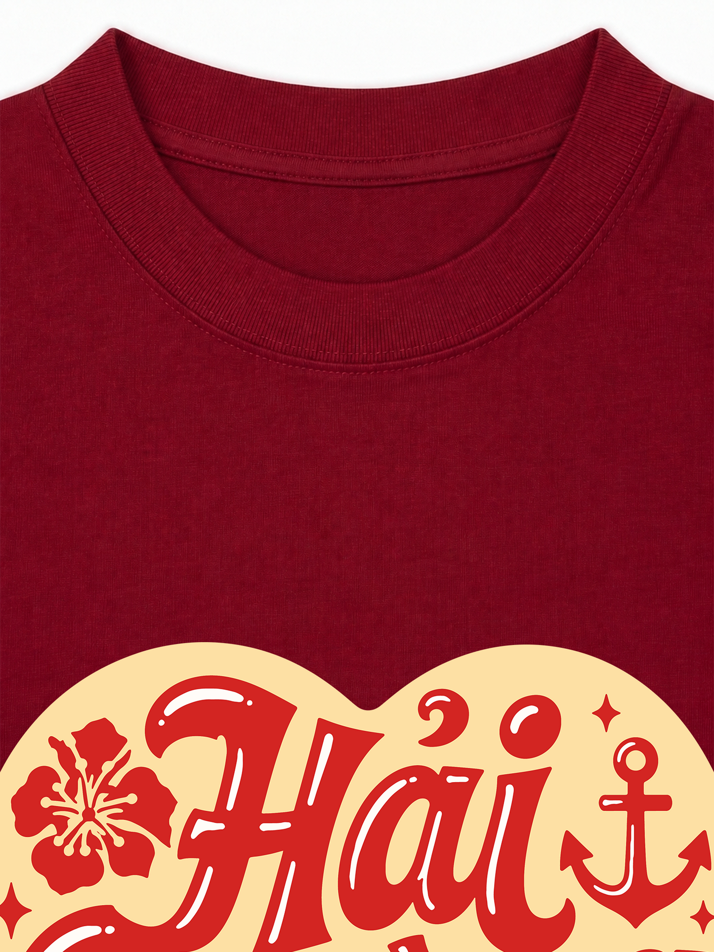 Áo Thun Relaxed Fit Hải Phòng In My Heart Retro