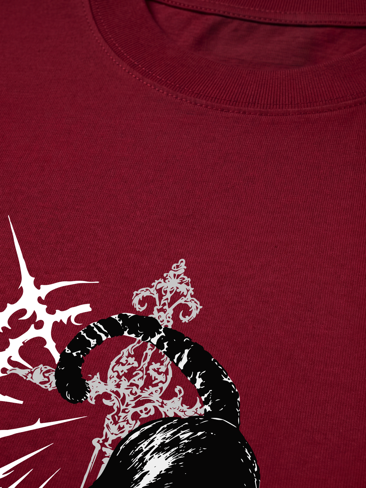 Áo Thun Relaxed Fit Crimson Fang