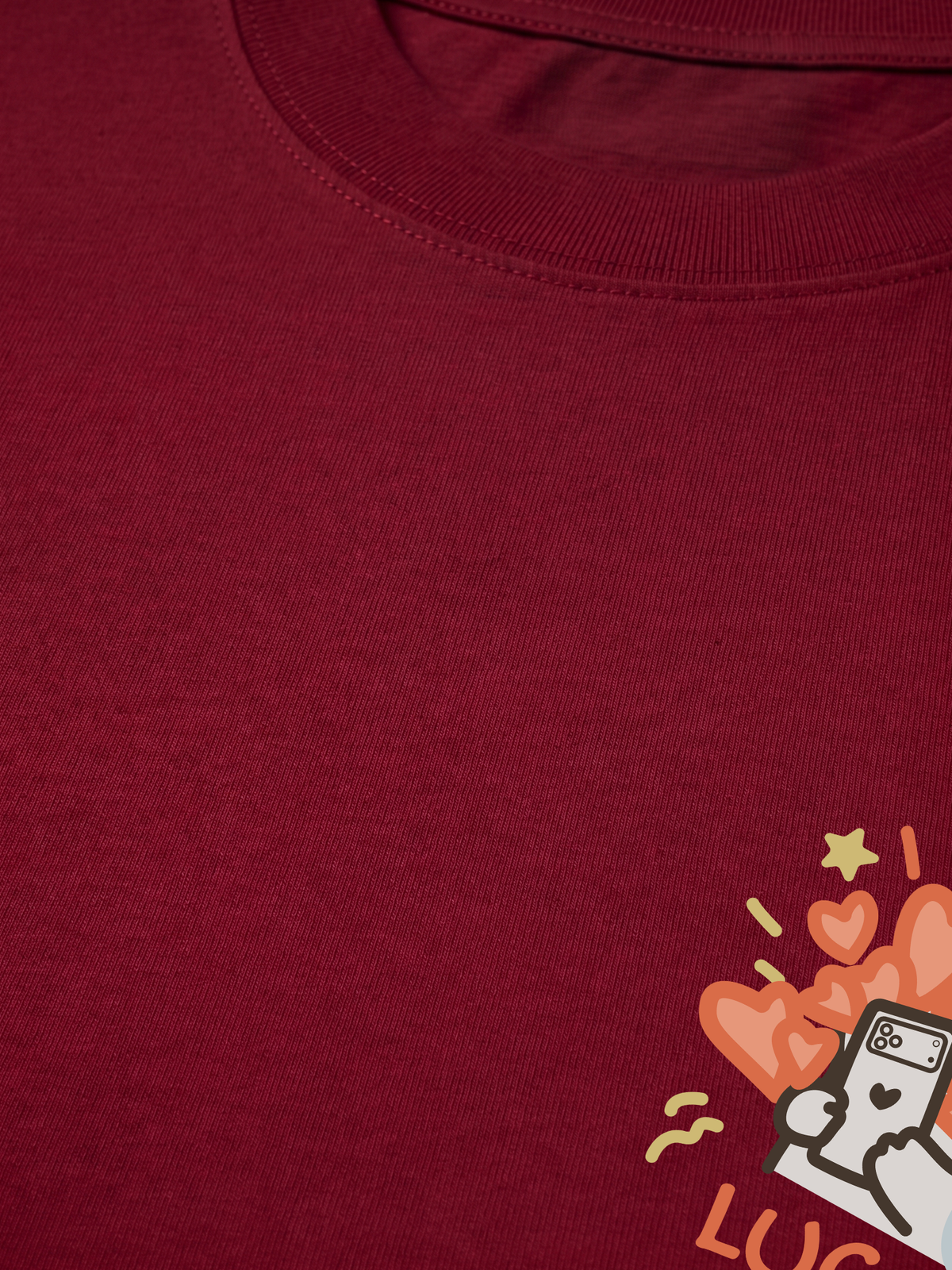 Áo Thun Relaxed Fit Lucky Luv Cat Couple