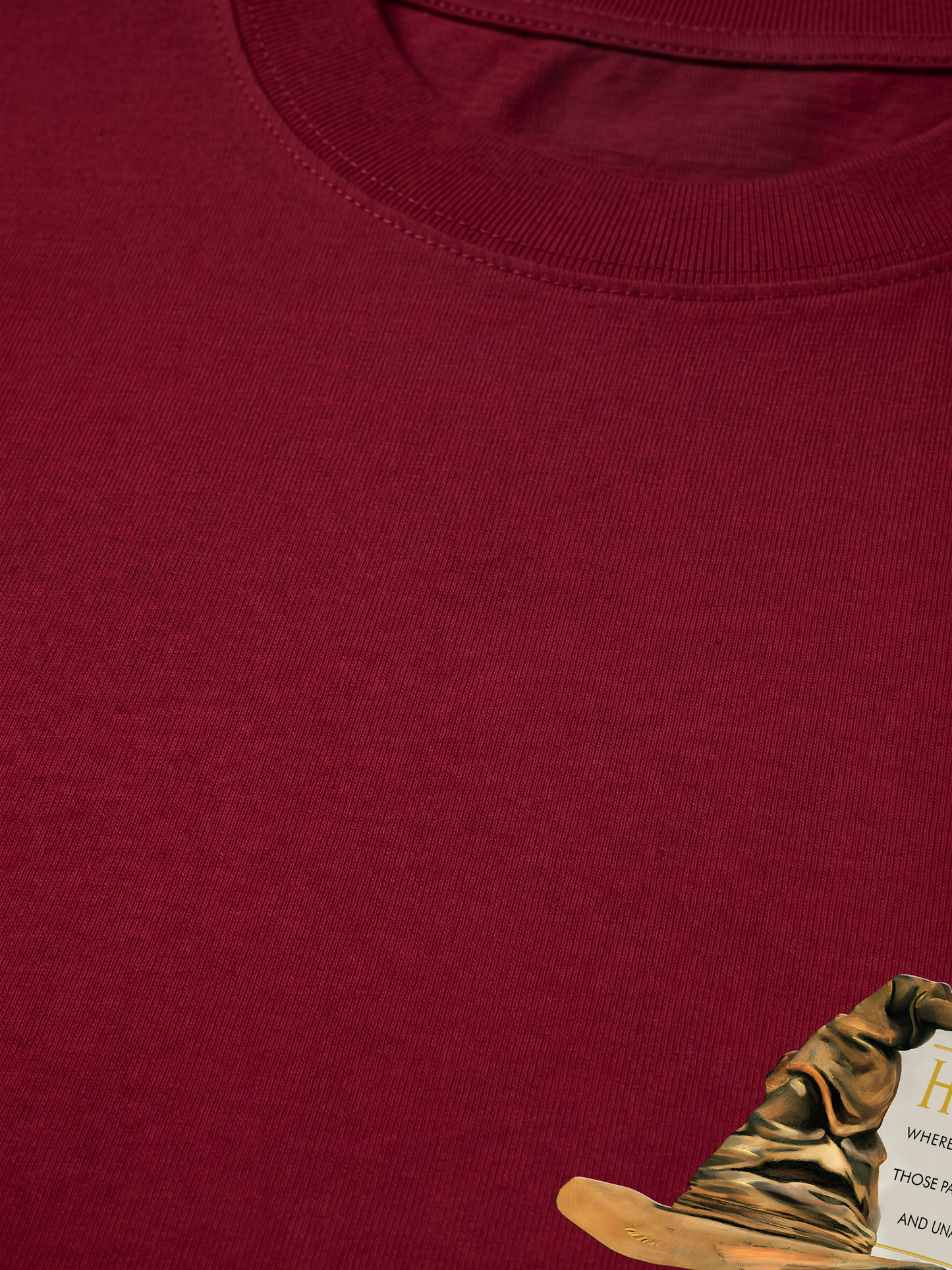 Áo Thun Relaxed Fit Hufflepuff Chosen