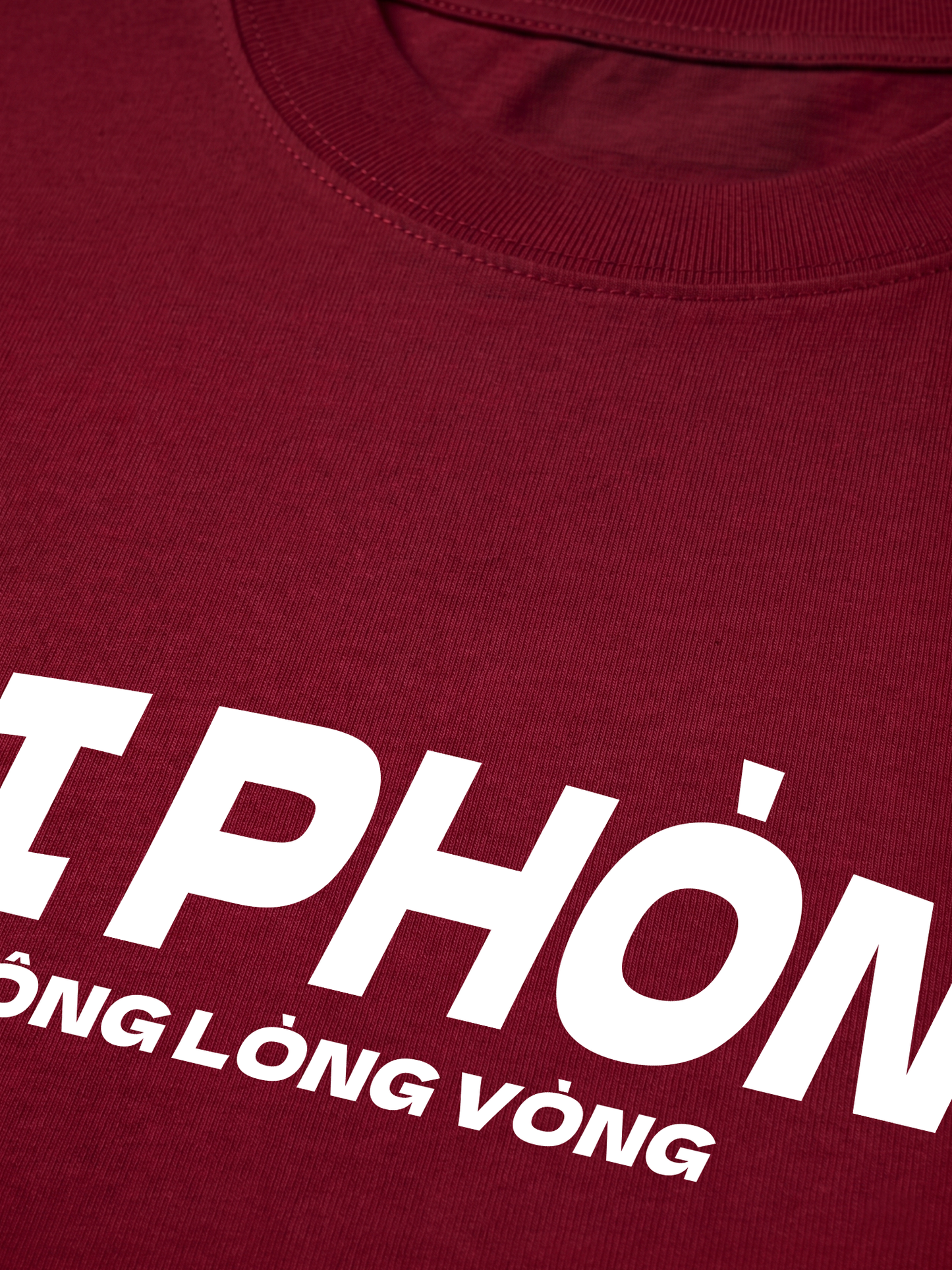 Áo Thun Relaxed Fit Hải Phòng Không Lòng Vòng
