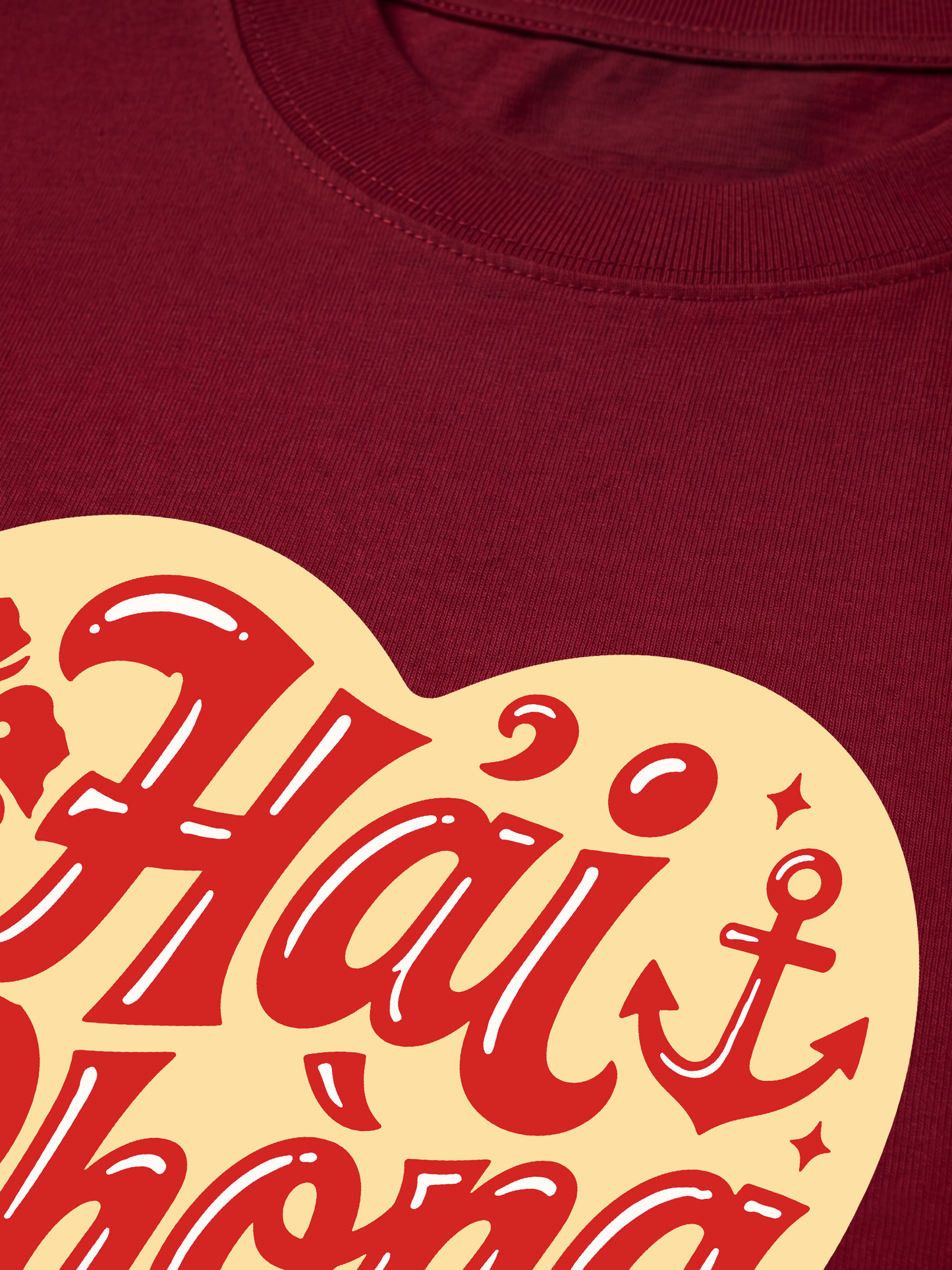 Áo Thun Relaxed Fit Hải Phòng In My Heart Retro