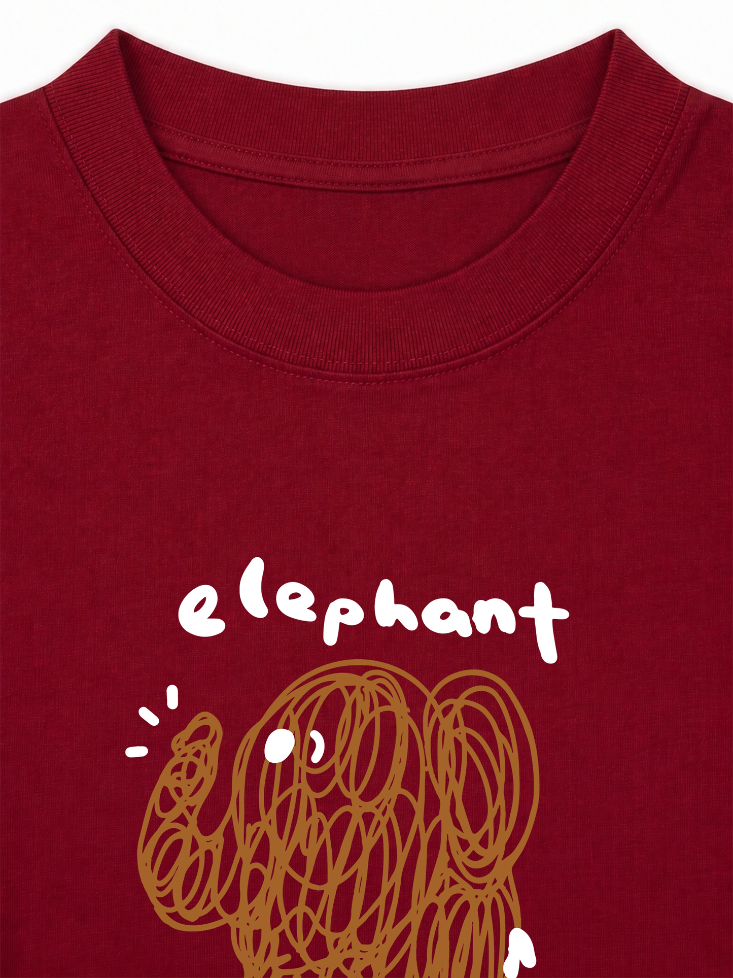 Áo Thun Relaxed Fit Cute Elephant