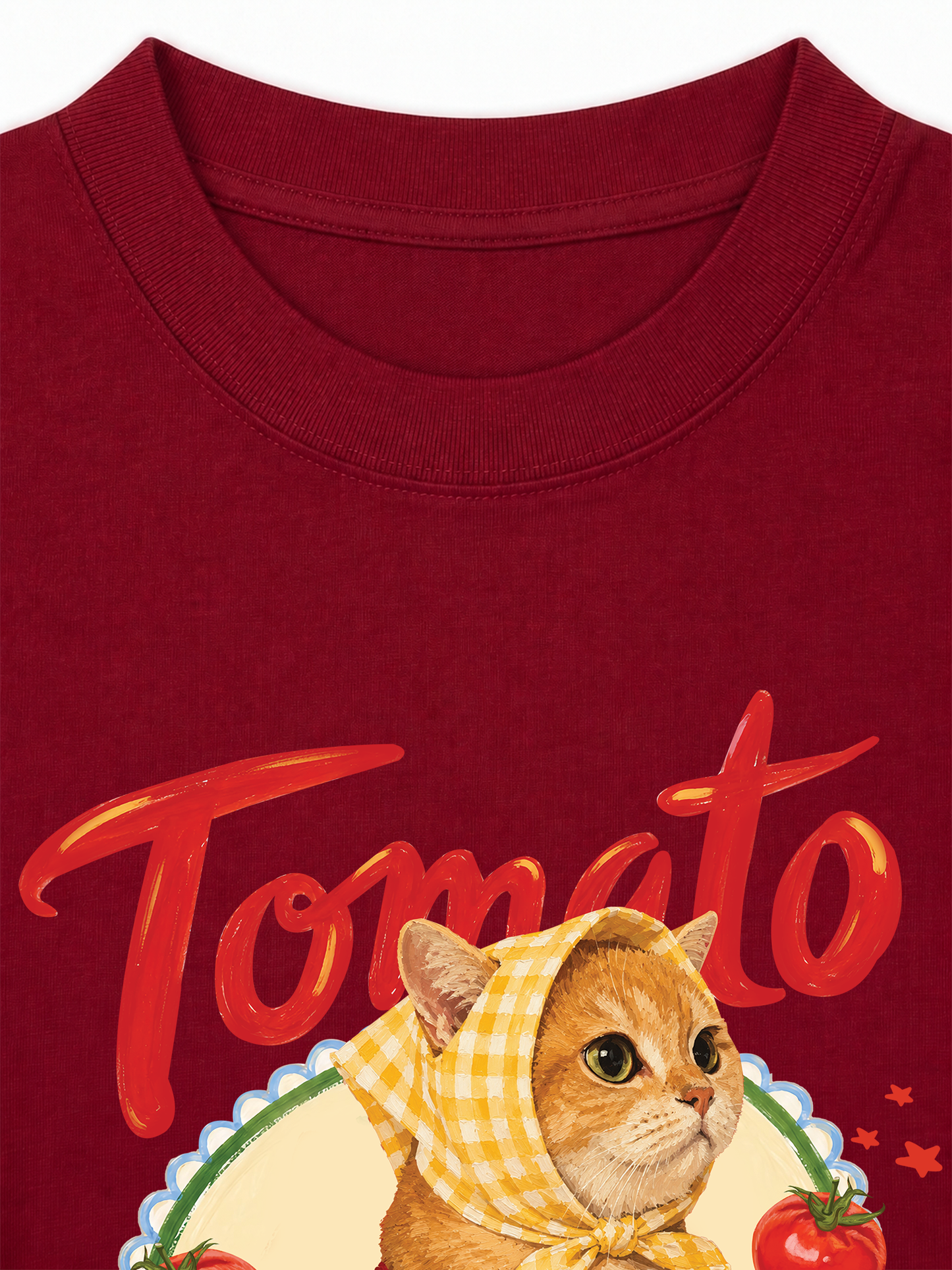 Áo Thun Relaxed Fit Tomato Meow