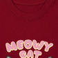 Áo Thun Relaxed Fit Meowy Cat Yellow Plaid