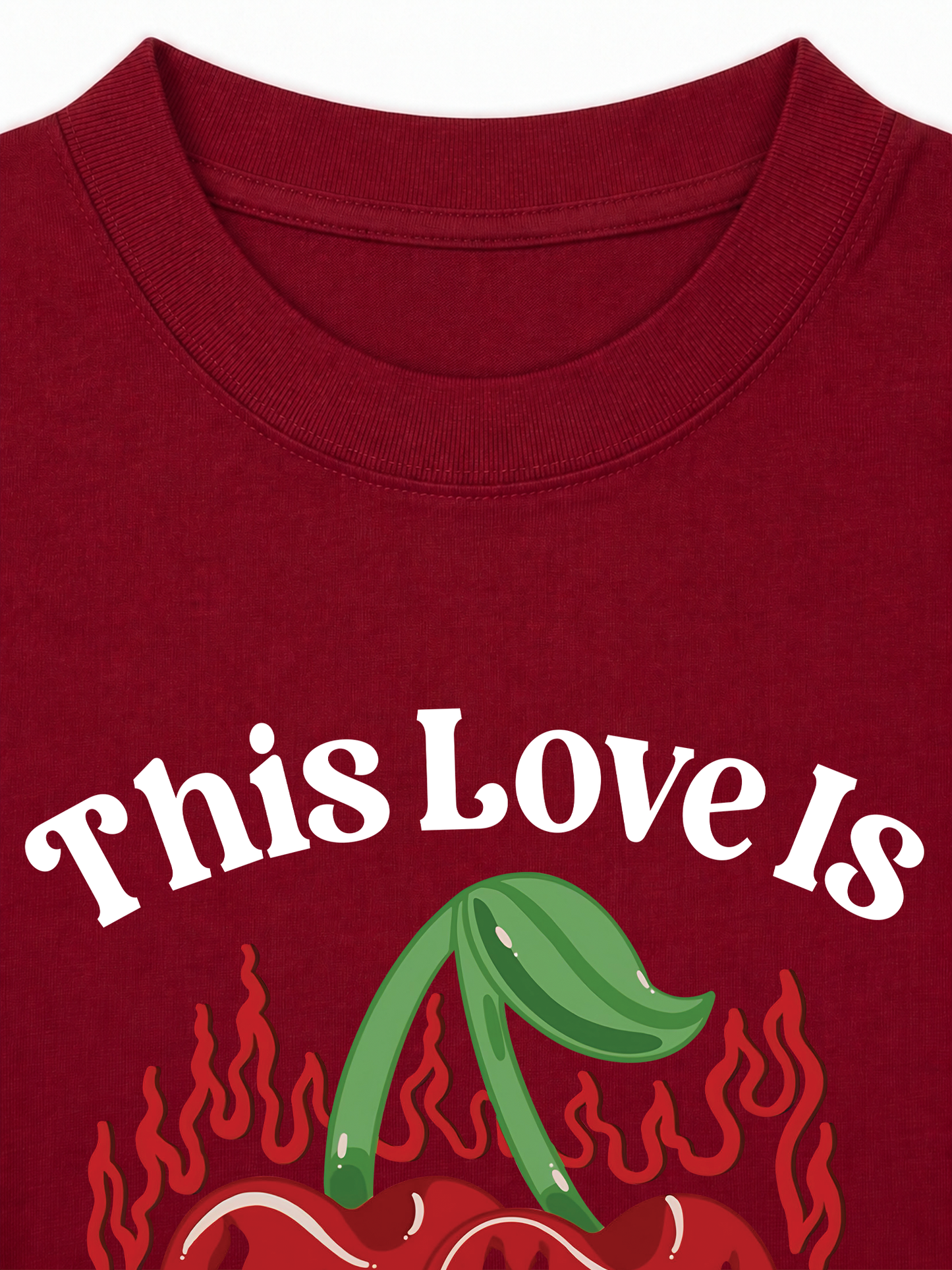Áo Thun Relaxed Fit This Love Is Too Hot