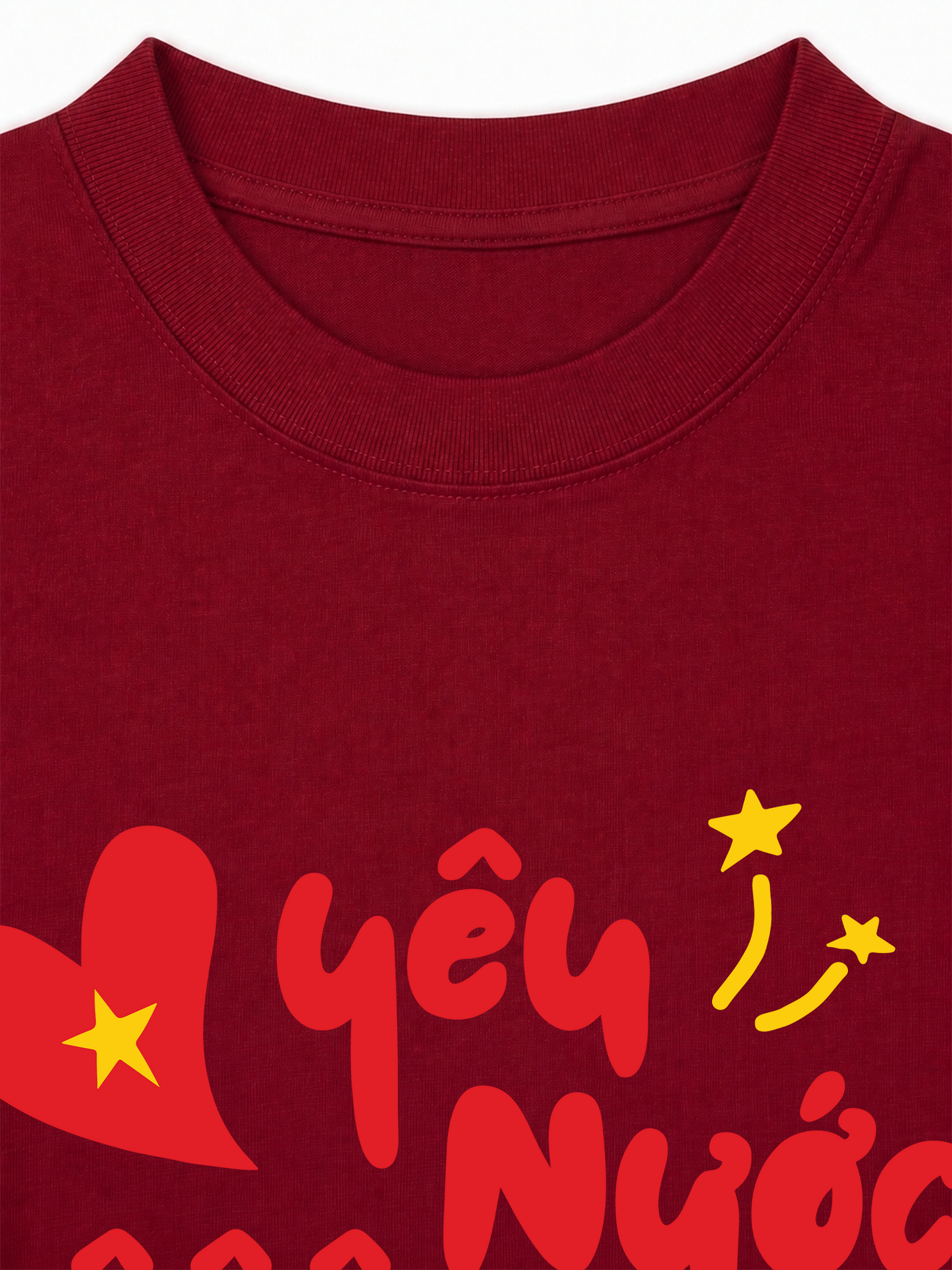 Áo Thun Relaxed Fit Yêu Nước Vô Cùng