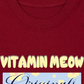 Áo Thun Relaxed Fit Cutie Vitamin Meow Yellow Flower