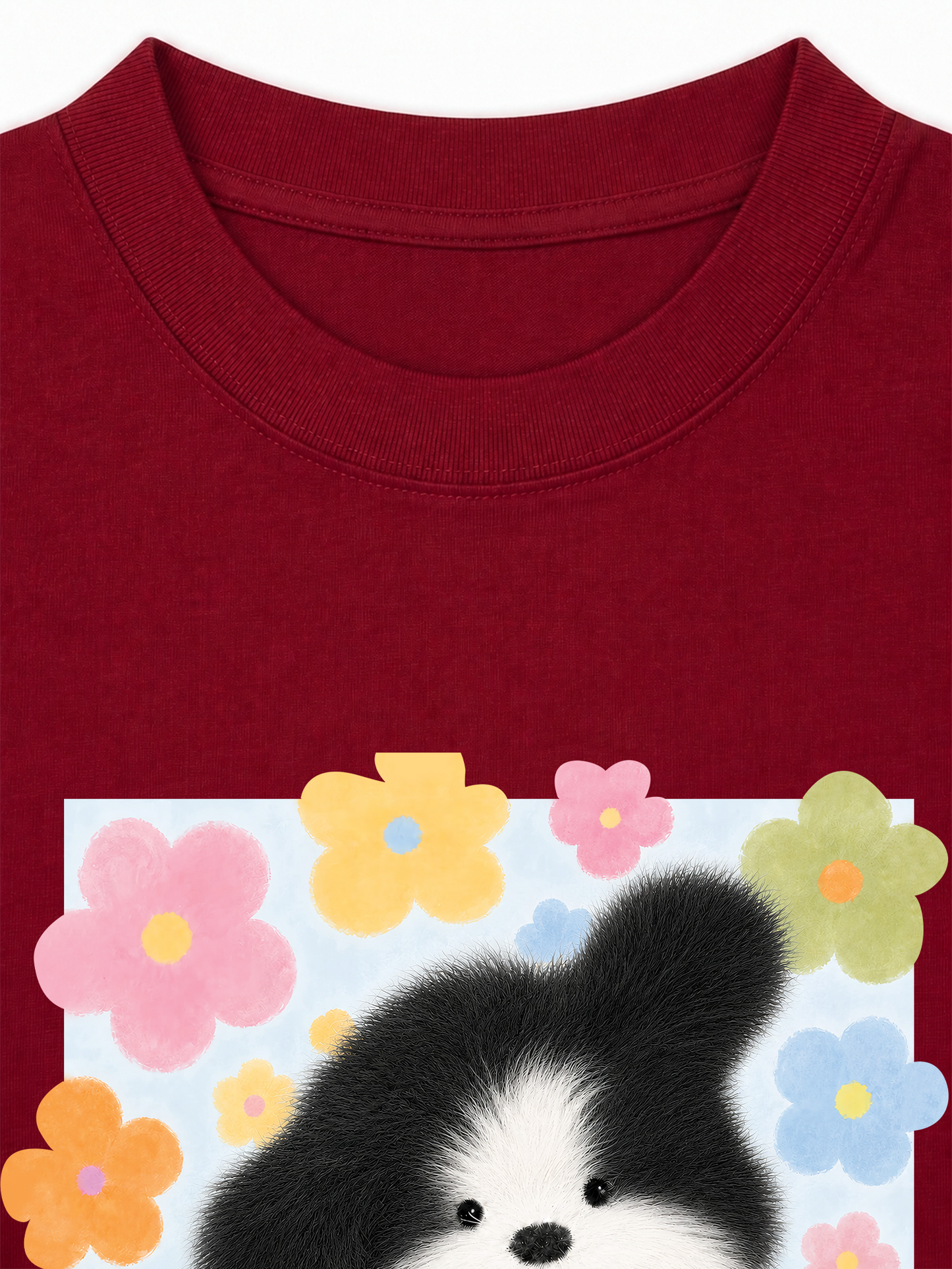 Áo Thun Relaxed Fit Flower Puppy