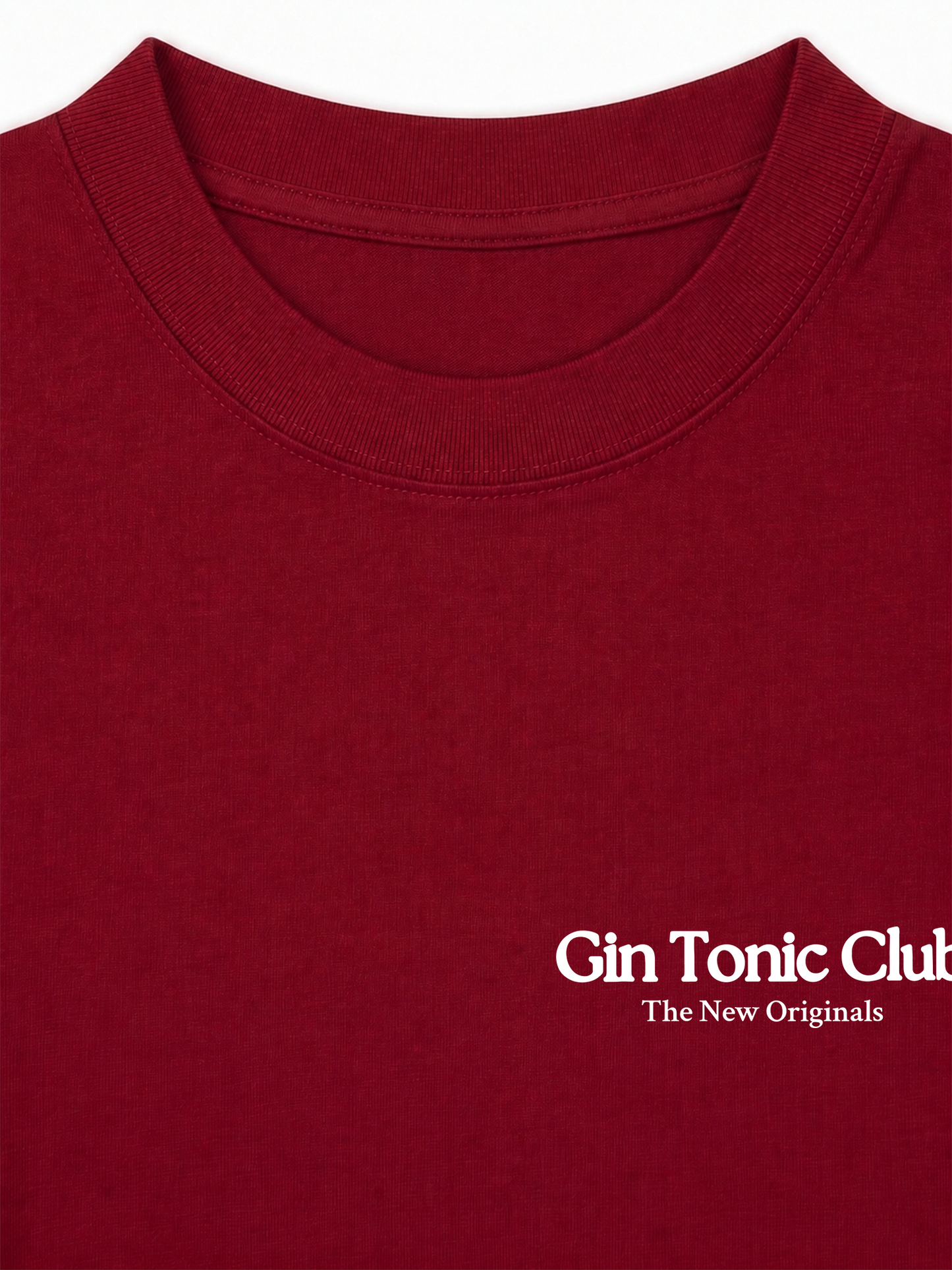 Áo Thun Relaxed Fit Gin Tonic Club