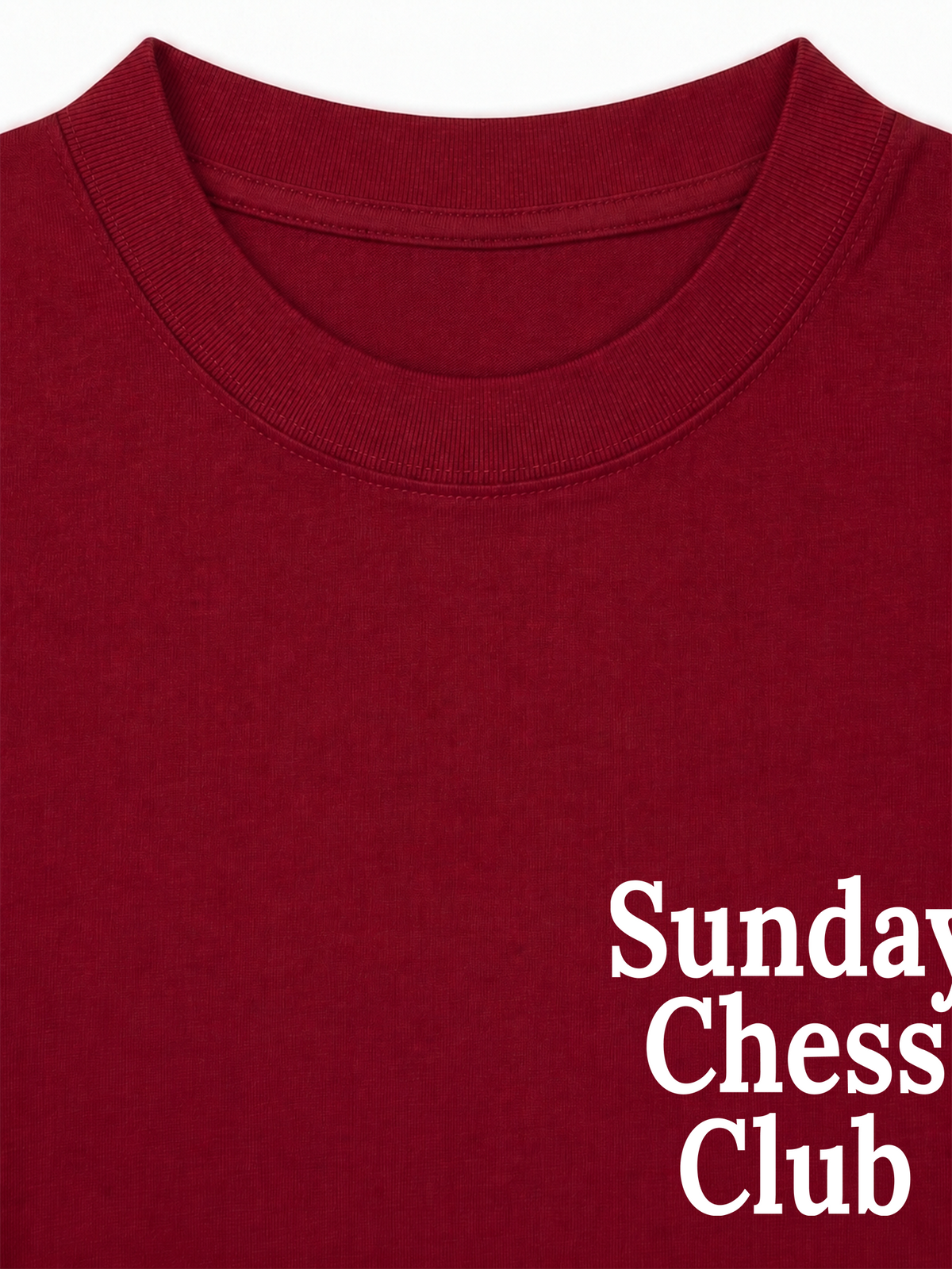 Áo Thun Relaxed Fit Sunday Chess Club