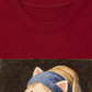 Áo Thun Relaxed Fit Cat with a Pearl Earring