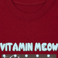 Áo Thun Relaxed Fit Vitamin Meow Blue Tiffany
