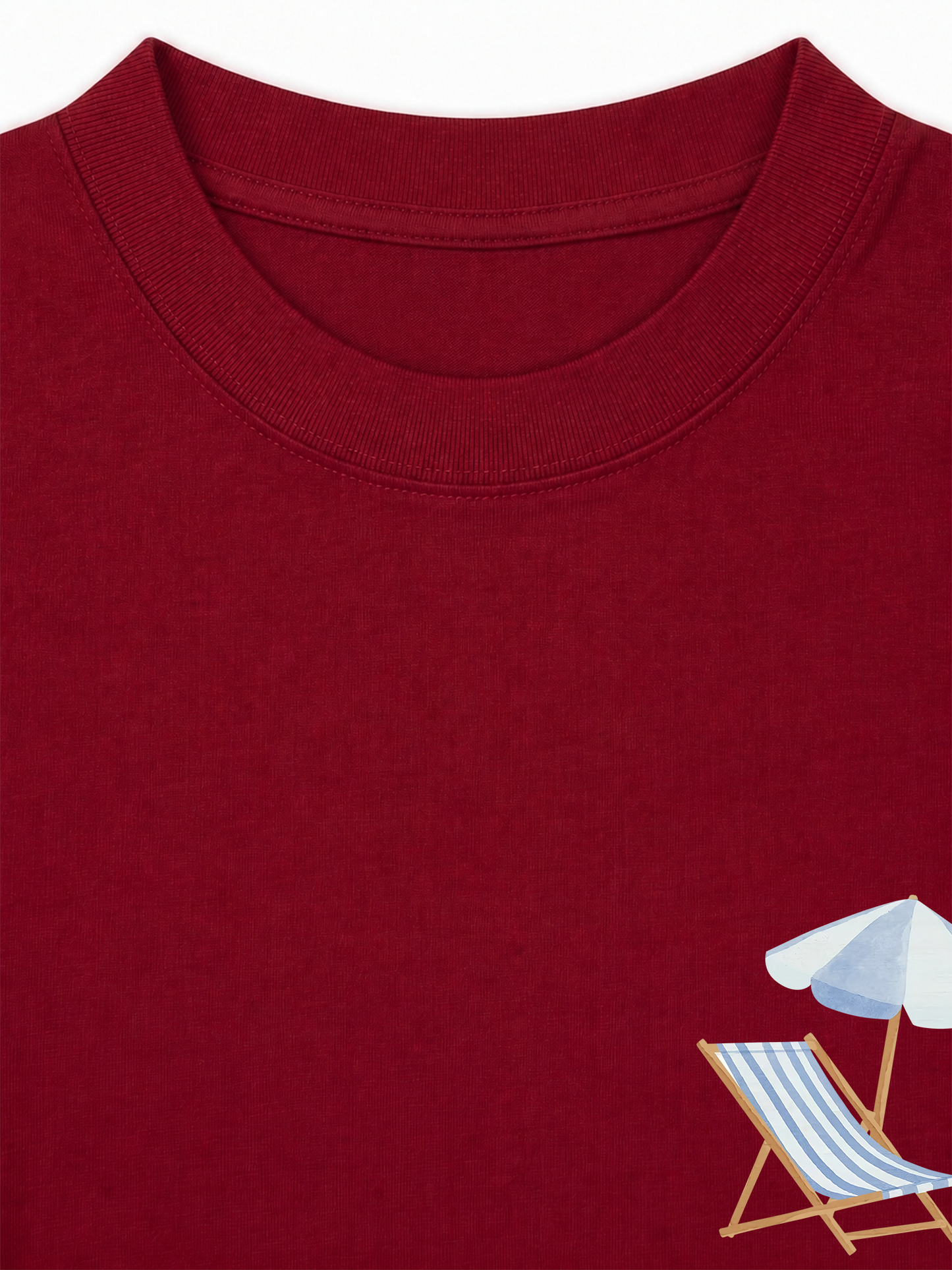 Áo Thun Relaxed Fit Thích Đi Biển