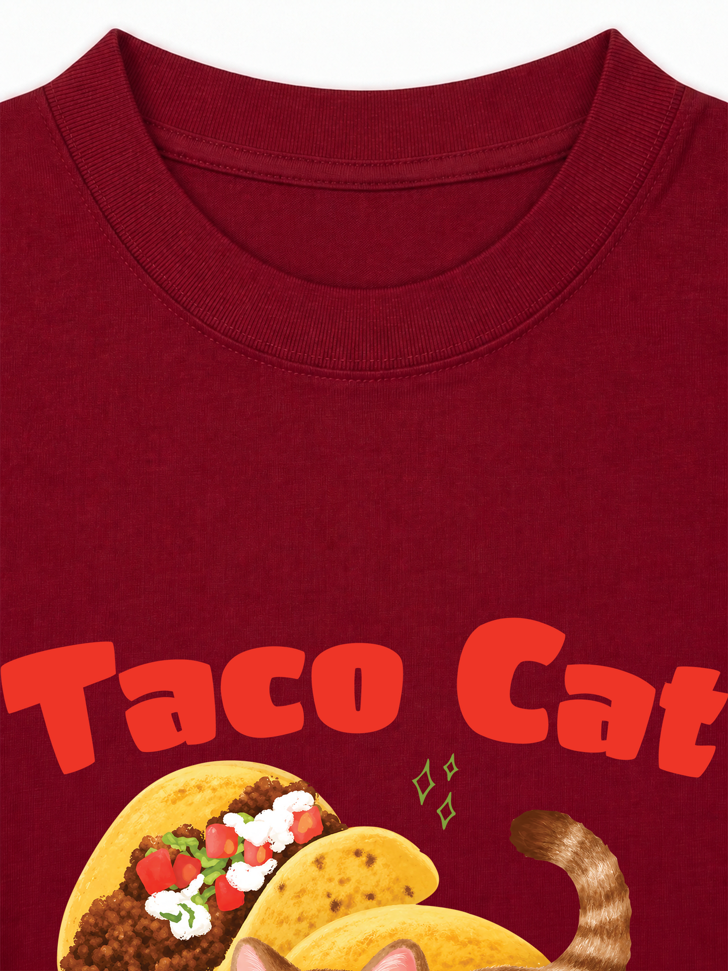 Áo Thun Relaxed Fit Taco Cat