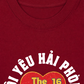 Áo Thun Relaxed Fit Tôi Yêu Hải Phòng