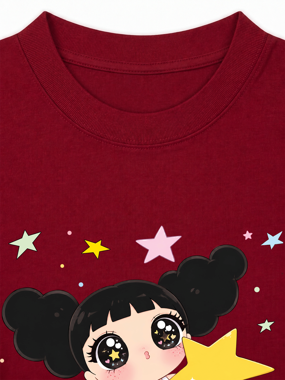 Áo Thun Relaxed Fit Dolly Girl Bling Star