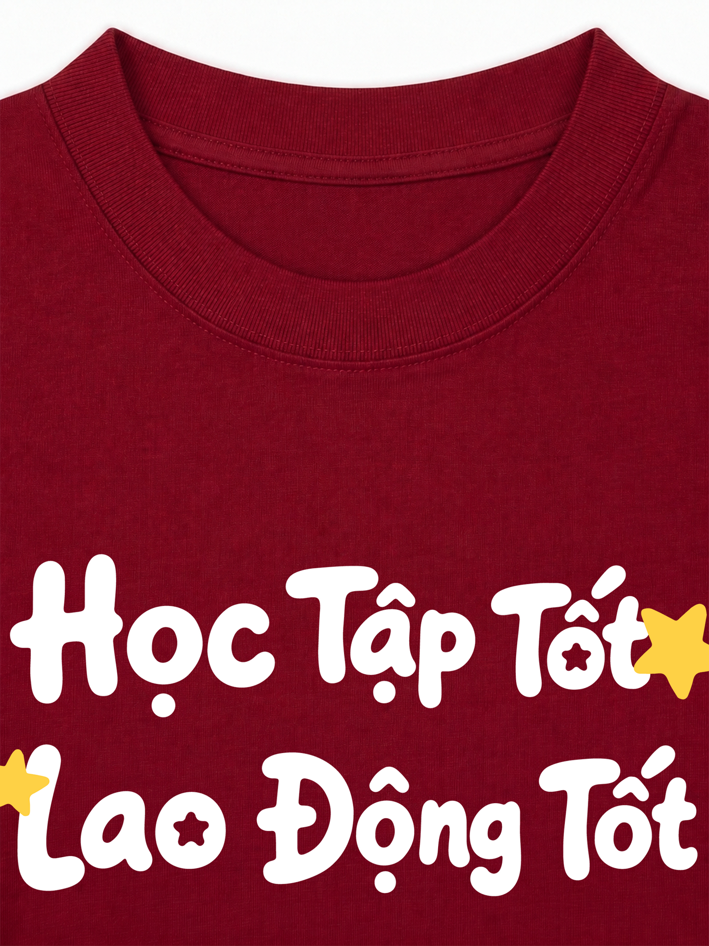 Áo Thun Relaxed Fit Học Tập Tốt, Lao Động Tốt