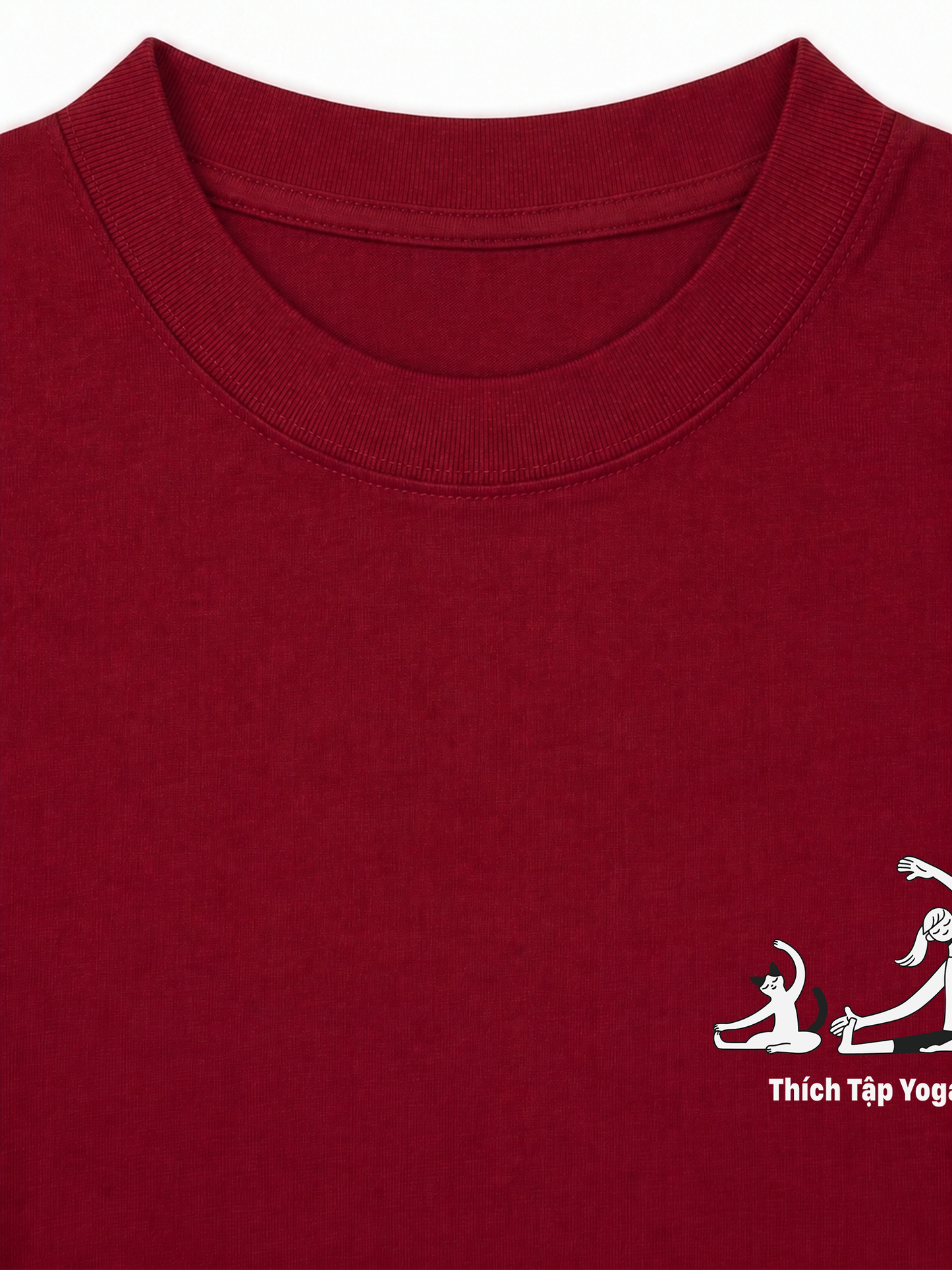 Áo Thun Relaxed Fit Thích Tập Yoga