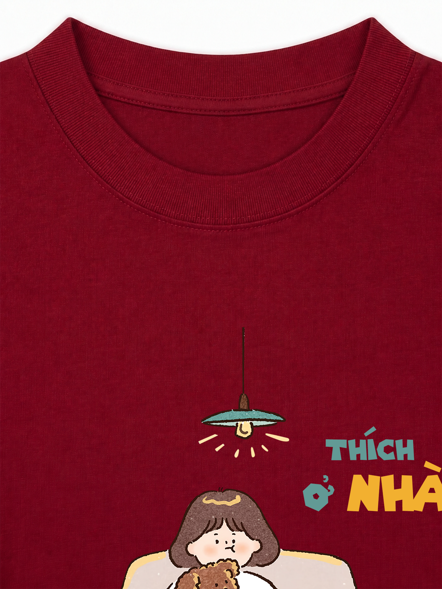 Áo Thun Relaxed Fit Thích Ở Nhà 2