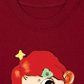 Áo Thun Relaxed Fit Red Hair Babae