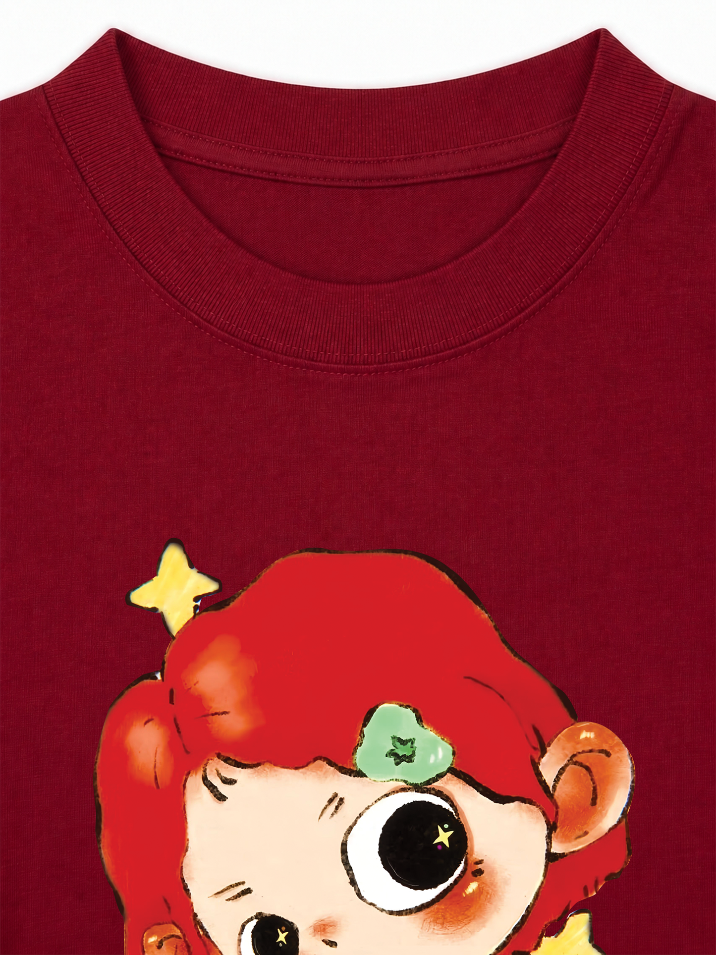 Áo Thun Relaxed Fit Red Hair Babae