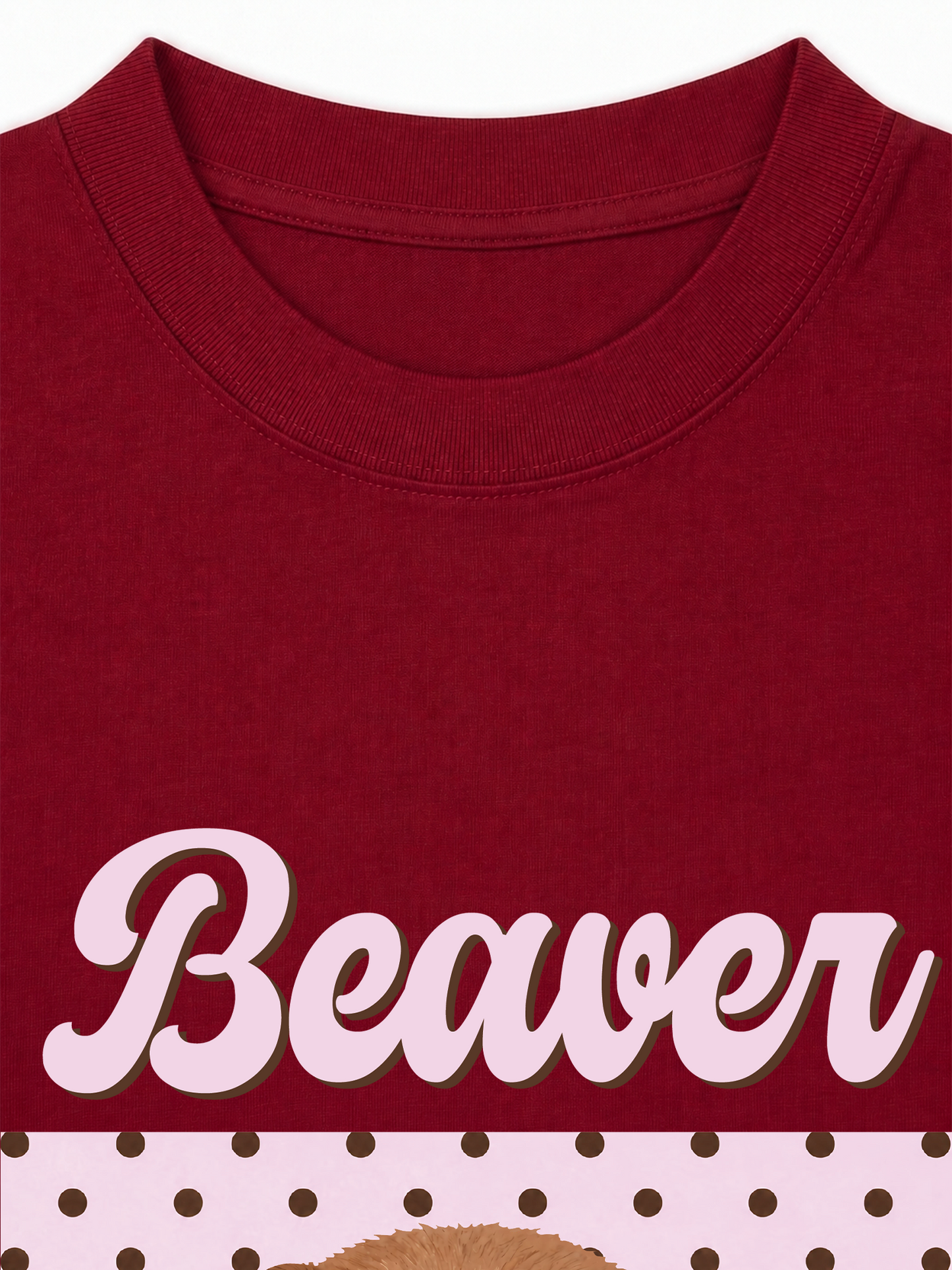 Áo Thun Relaxed Fit Animal Mood Sweet Beaver