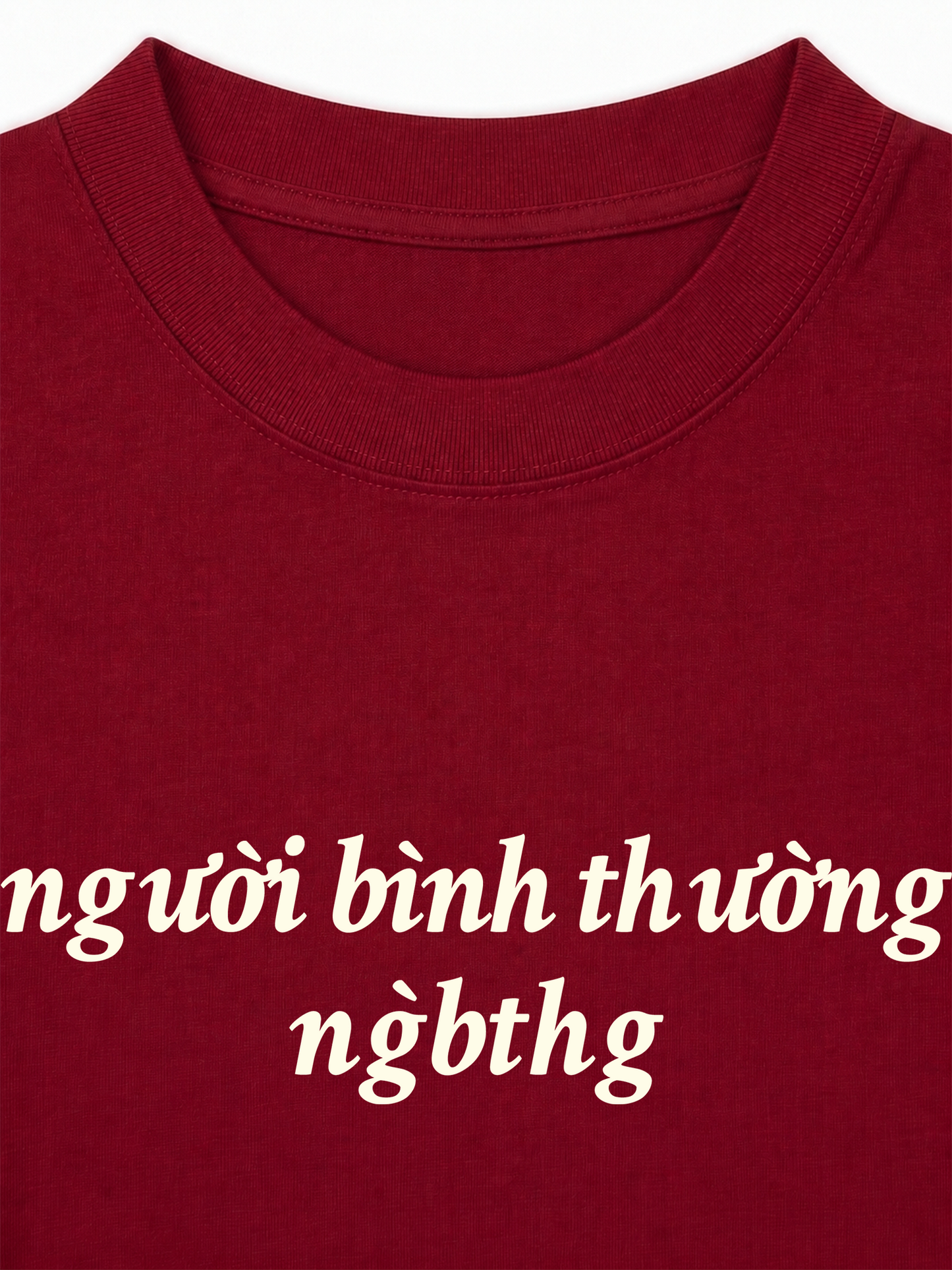 Áo Thun Relaxed Fit Người Bình Thường