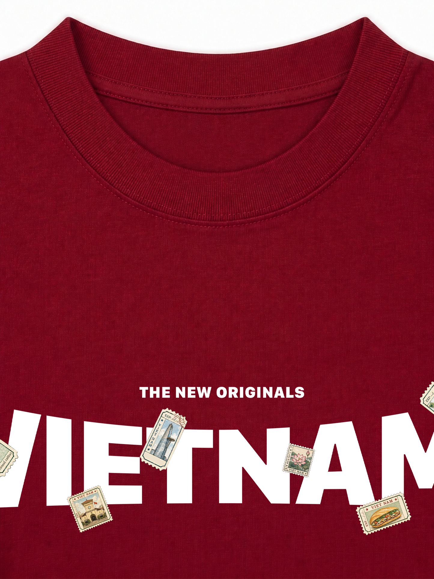 Áo Thun Relaxed Fit Vietnam Stamp