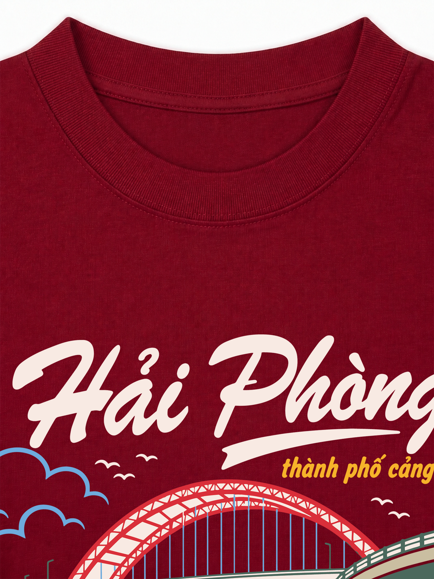 Áo Thun Relaxed Fit Hải Phòng Thành Phố Cảng